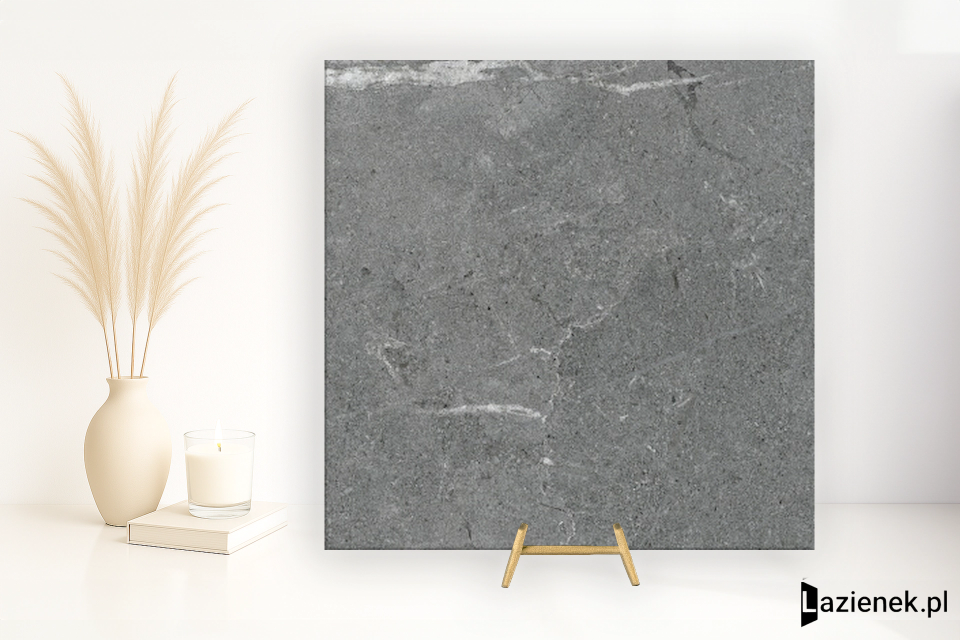 Porcelanosa Lucerna Silver L matowa 59.6x59.6 cm gr. 9 mm - płytka rektyfikowana / 100314070