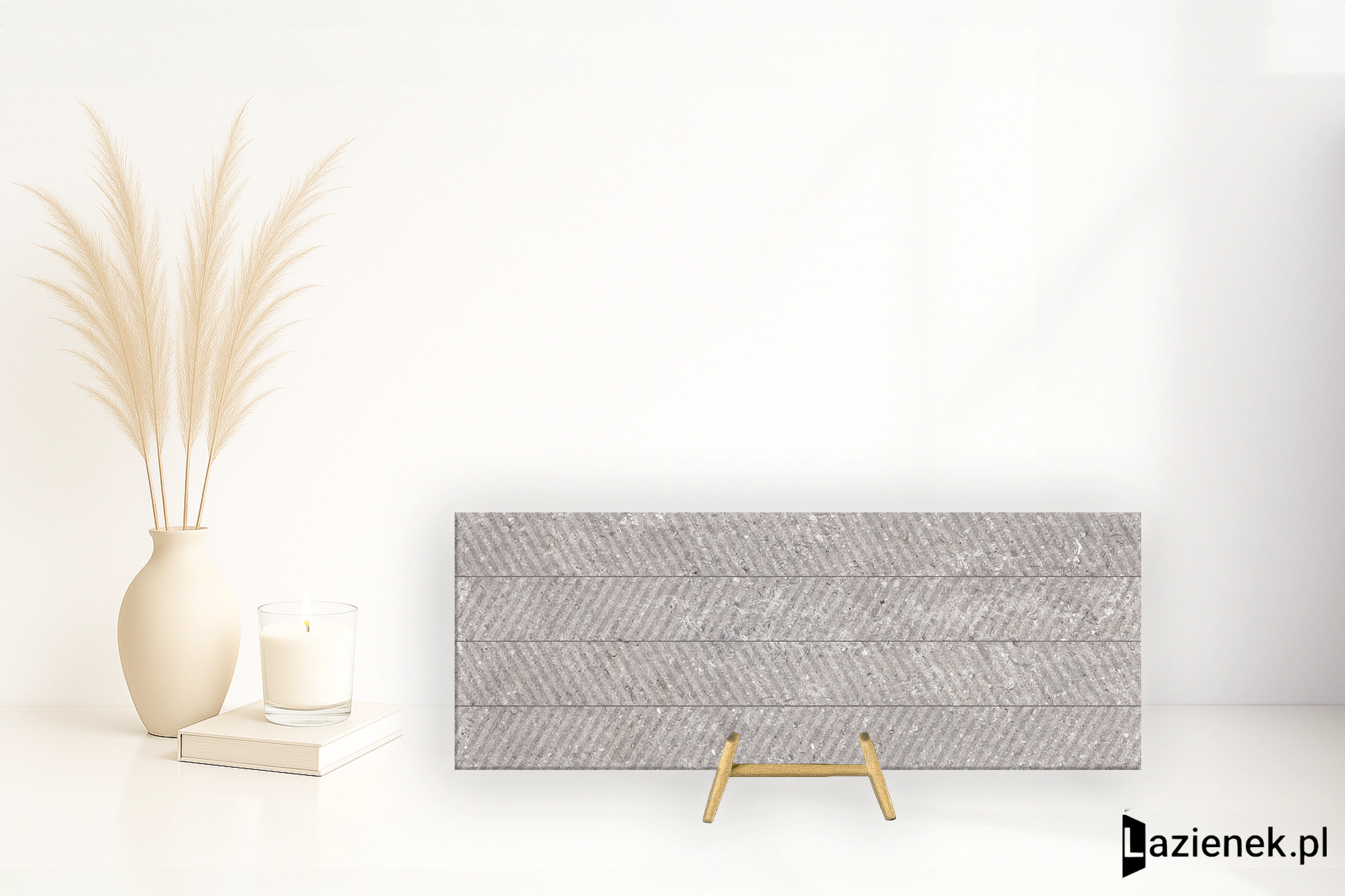 Porcelanosa Coral Acero matowa 45x120 cm gr. 10 mm - płytka rektyfikowana / 100330297