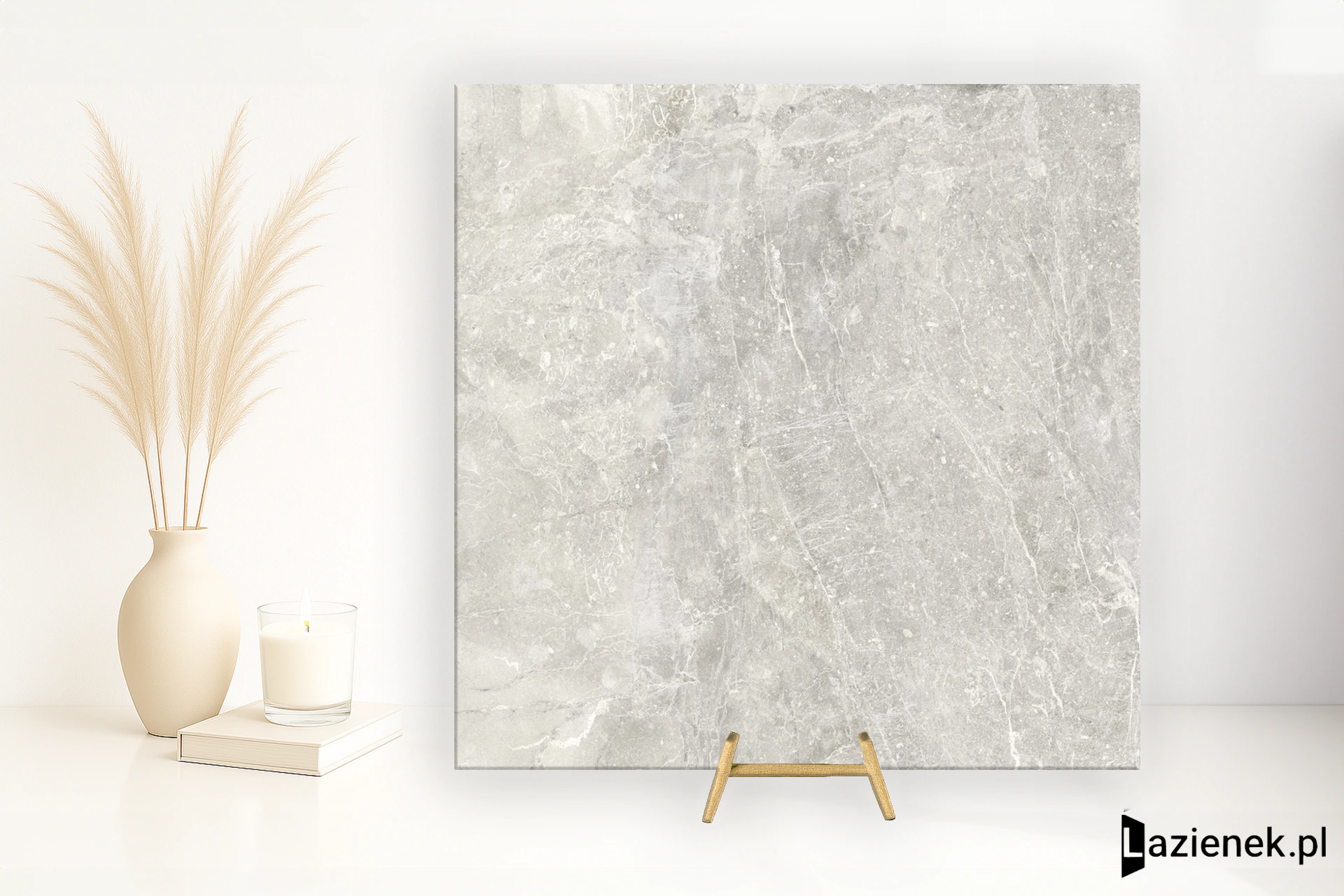 Porcelanosa Noir Caliza matowa 120x120 cm gr. 9 mm - płytka rektyfikowana / 100308861