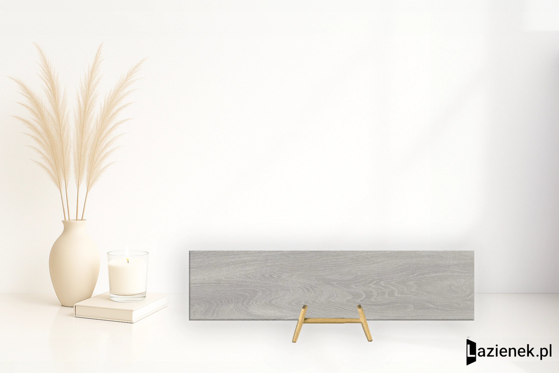 Porcelanosa Tanzania Silver matowa 22x90 cm gr. 10 mm - płytka rektyfikowana / 100353052