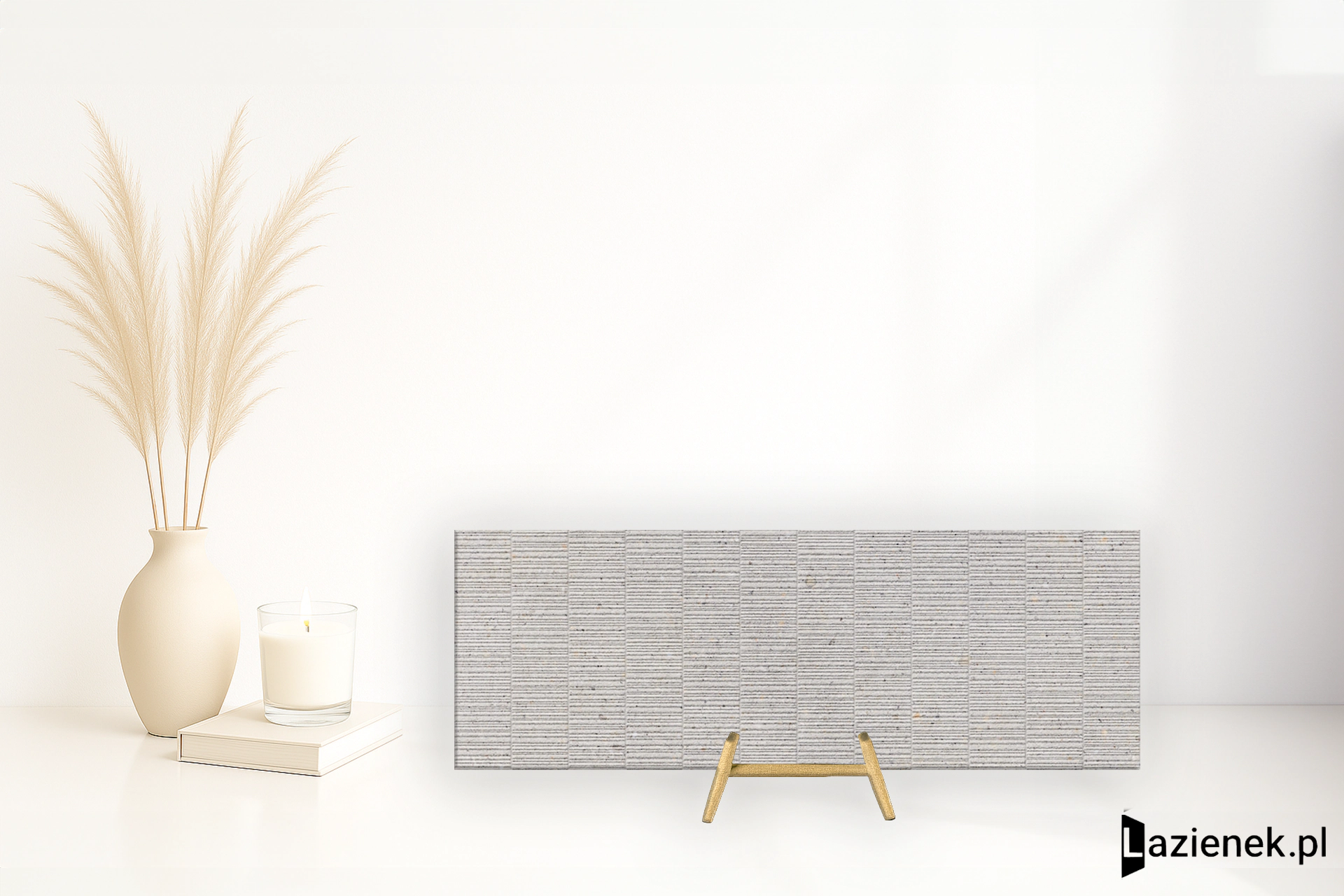 Porcelanosa Matika Silver matowa 31.6x90 cm gr. 10 mm - płytka rektyfikowana / 100299437