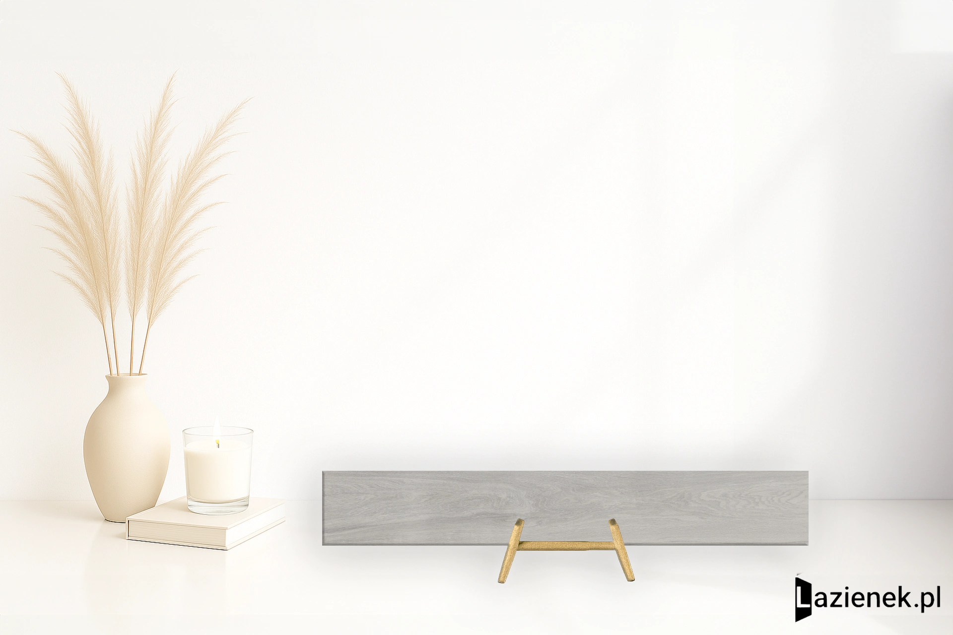 Porcelanosa Tanzania Silver matowa 23x150 cm gr. 10 mm - płytka rektyfikowana / 100339751
