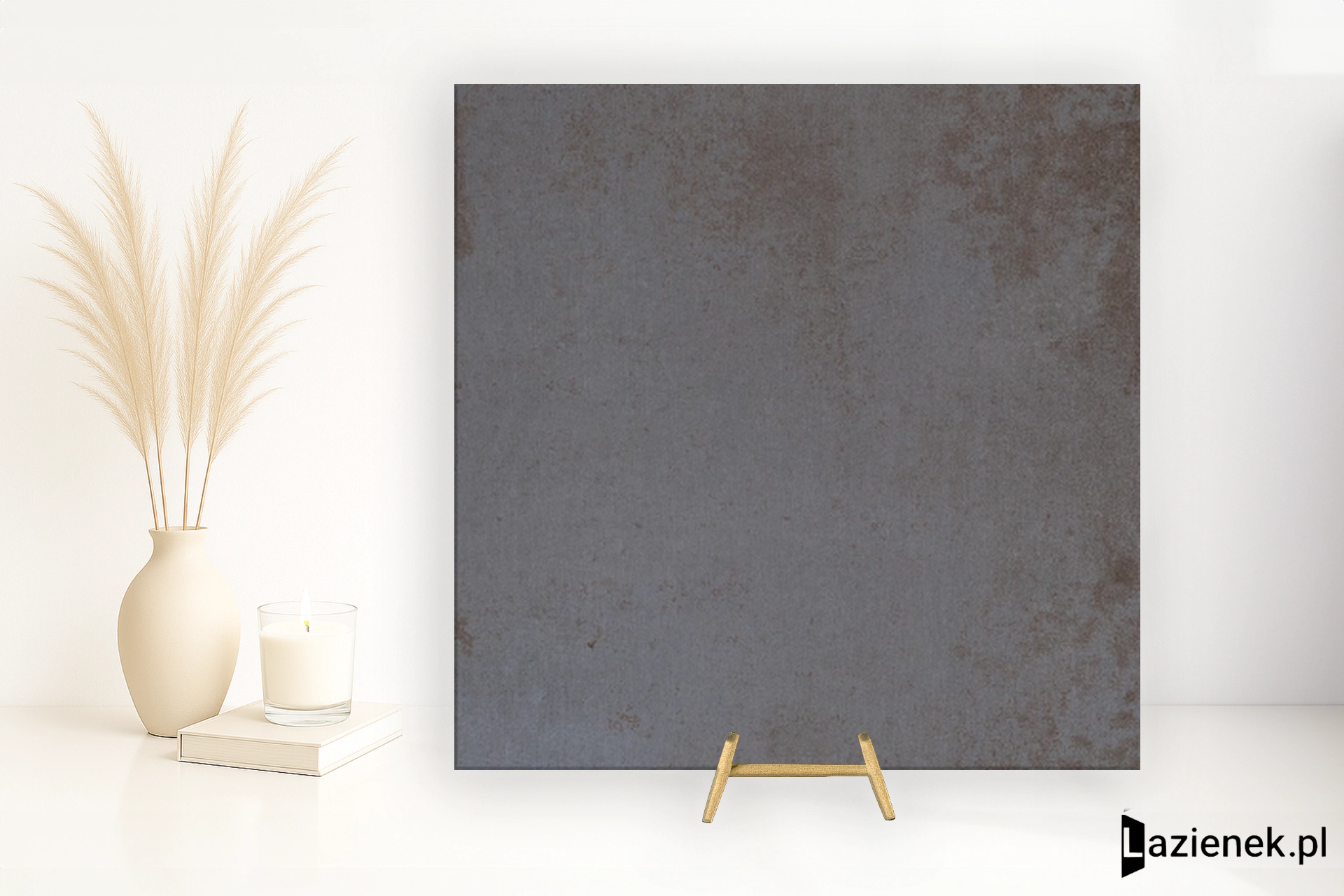 Porcelanosa Steel Antracita matowa 59.6x59.6 cm gr. 10 mm - płytka rektyfikowana / 100325567