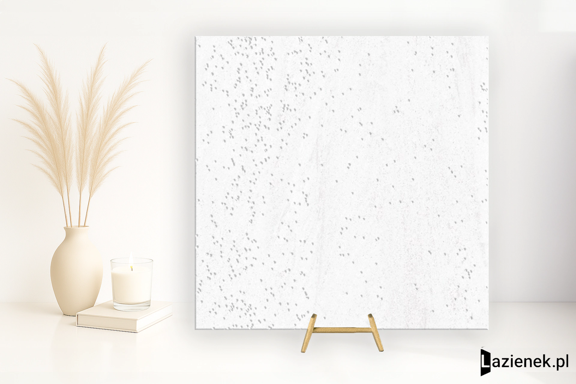 Porcelanosa Madagascar Blanco matowa 59.6x59.6 cm gr. 9 mm - płytka rektyfikowana / 100325083