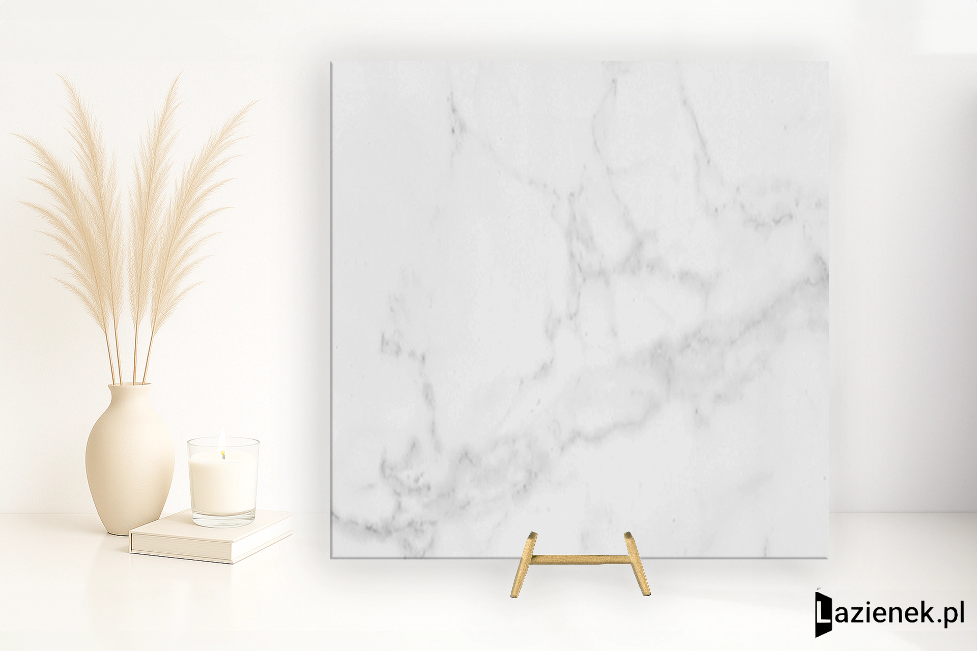 Porcelanosa Carrara Blanco matowa 59.6x59.6 cm gr. 10 mm - płytka rektyfikowana / 100325566