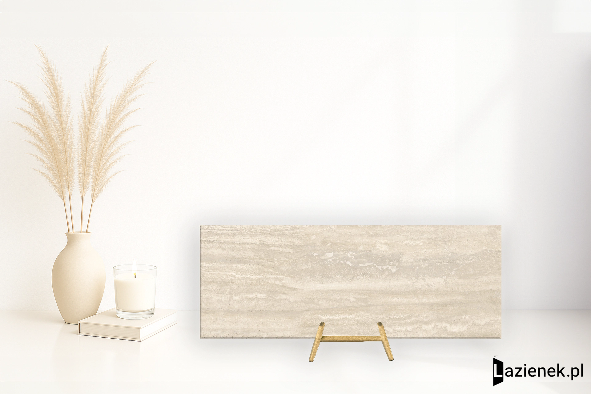Porcelanosa Roma Marfil matowa 45x120 cm gr. 10 mm - płytka rektyfikowana / 100320120