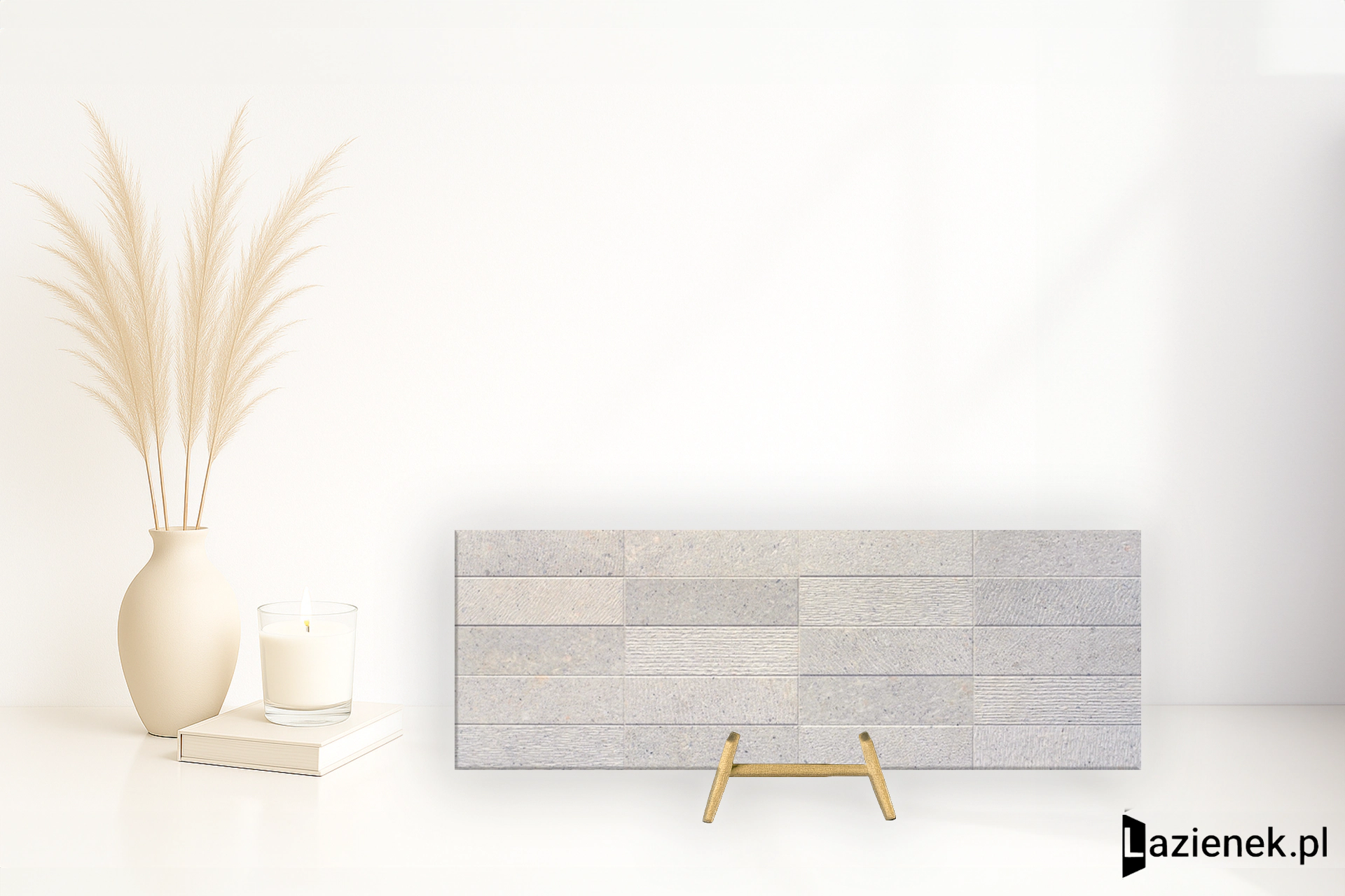 Porcelanosa Matika Silver matowa 31.6x90 cm gr. 20 mm - płytka rektyfikowana / 100299434
