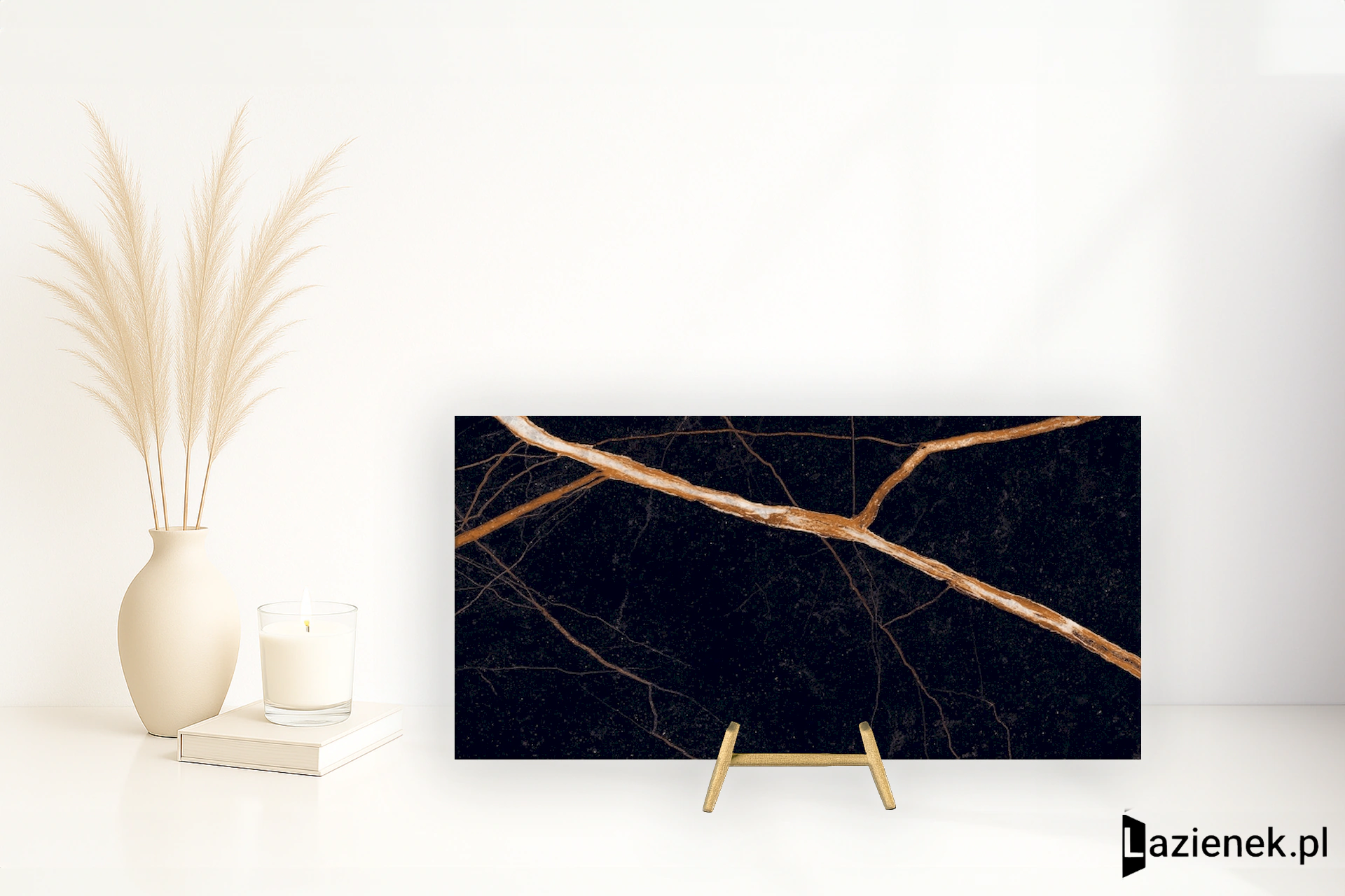 Provenza Unique Marble Sahara Noir półpolerowana 30x60 cm gr. 10 mm - płytka rektyfikowana / EKT0