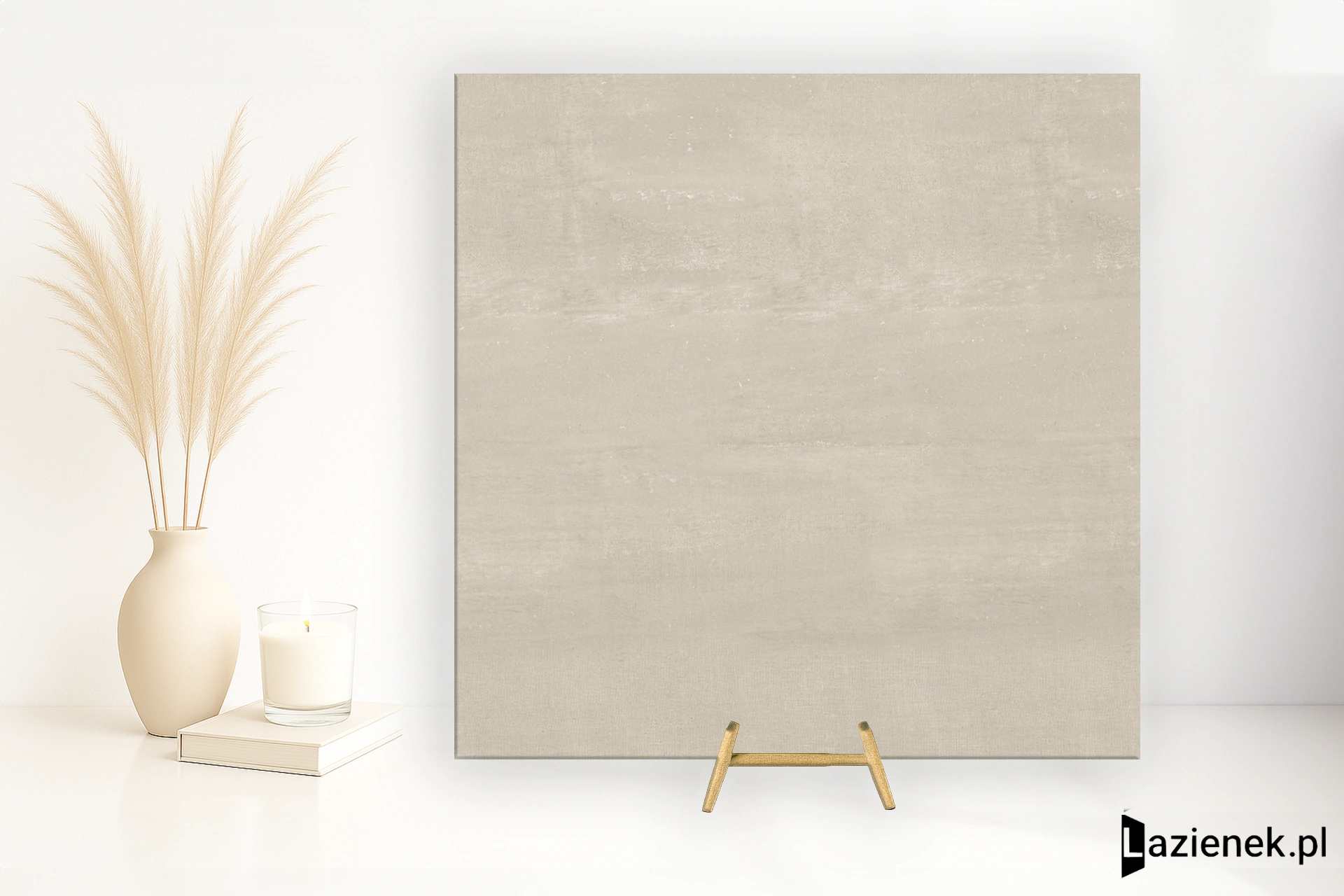 Provenza Gesso Taupe Linen naturalna 60x60 cm gr. 10 mm - płytka rektyfikowana / E34F