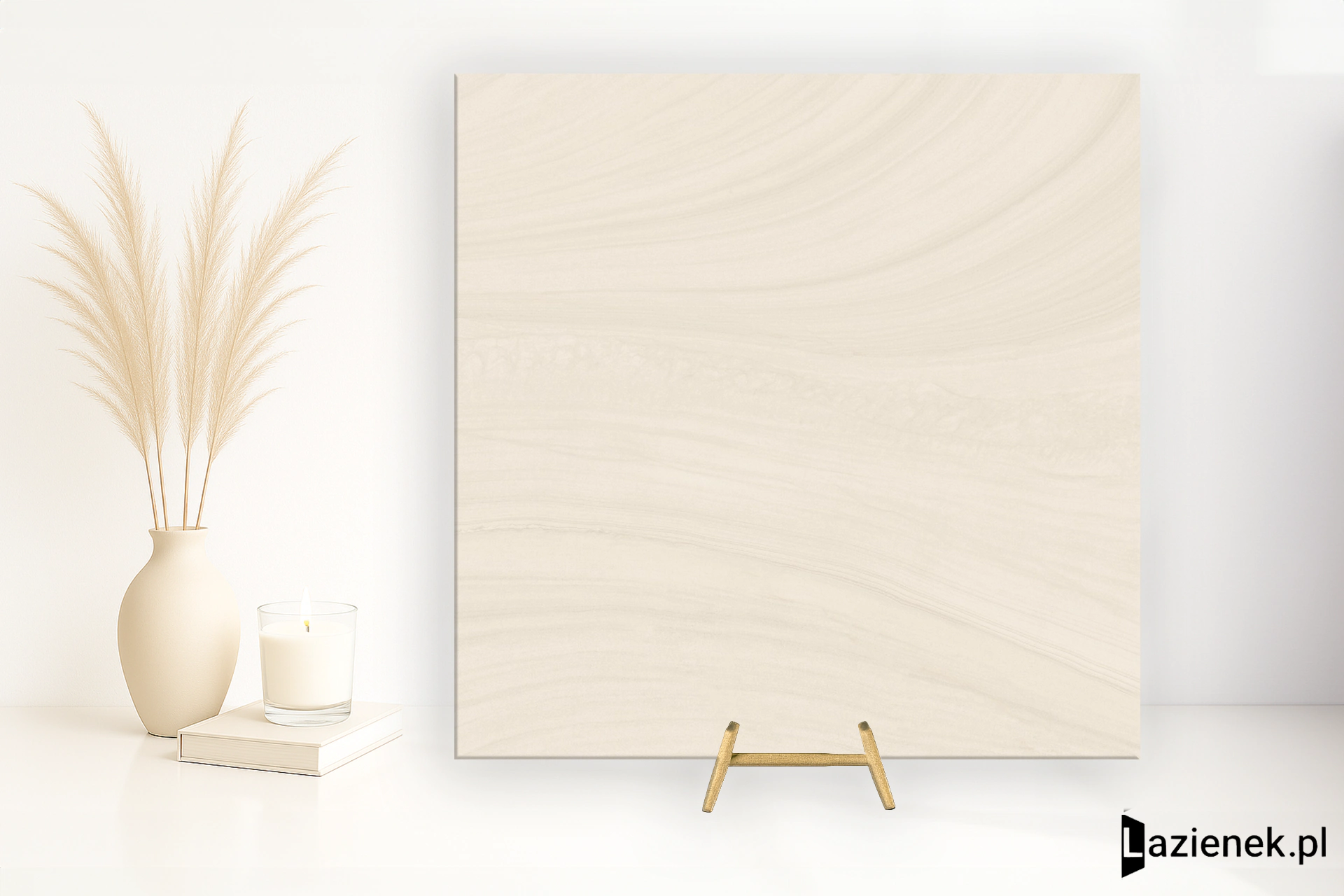 Provenza Varana Stone Beige Cross Cut jedwabista R10 120x120 cm gr. 9 mm - płytka rektyfikowana / EN1X
