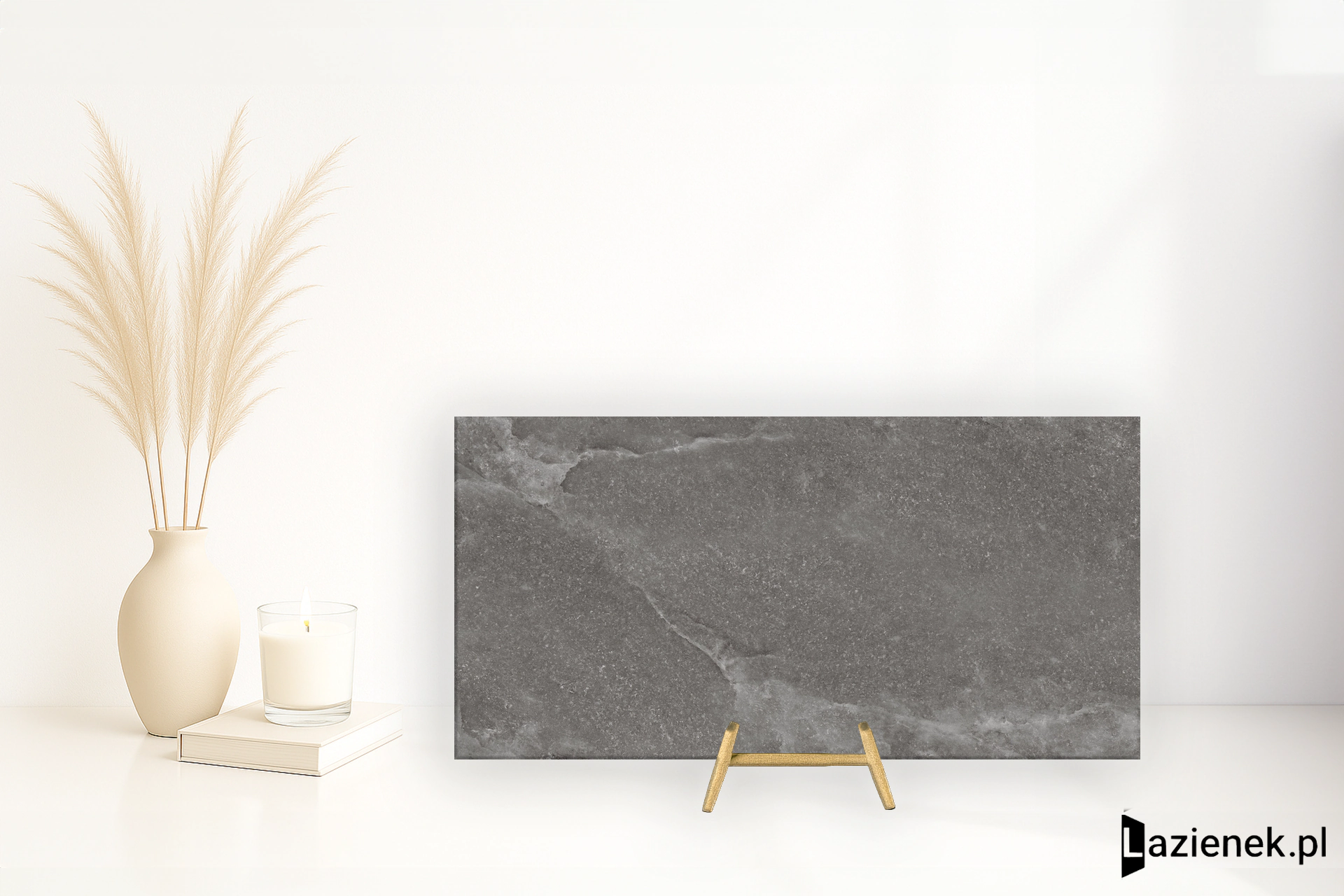 Provenza Salt Stone Black Iron naturalna 60x120 cm gr. 10 mm - płytka rektyfikowana / ELTQ
