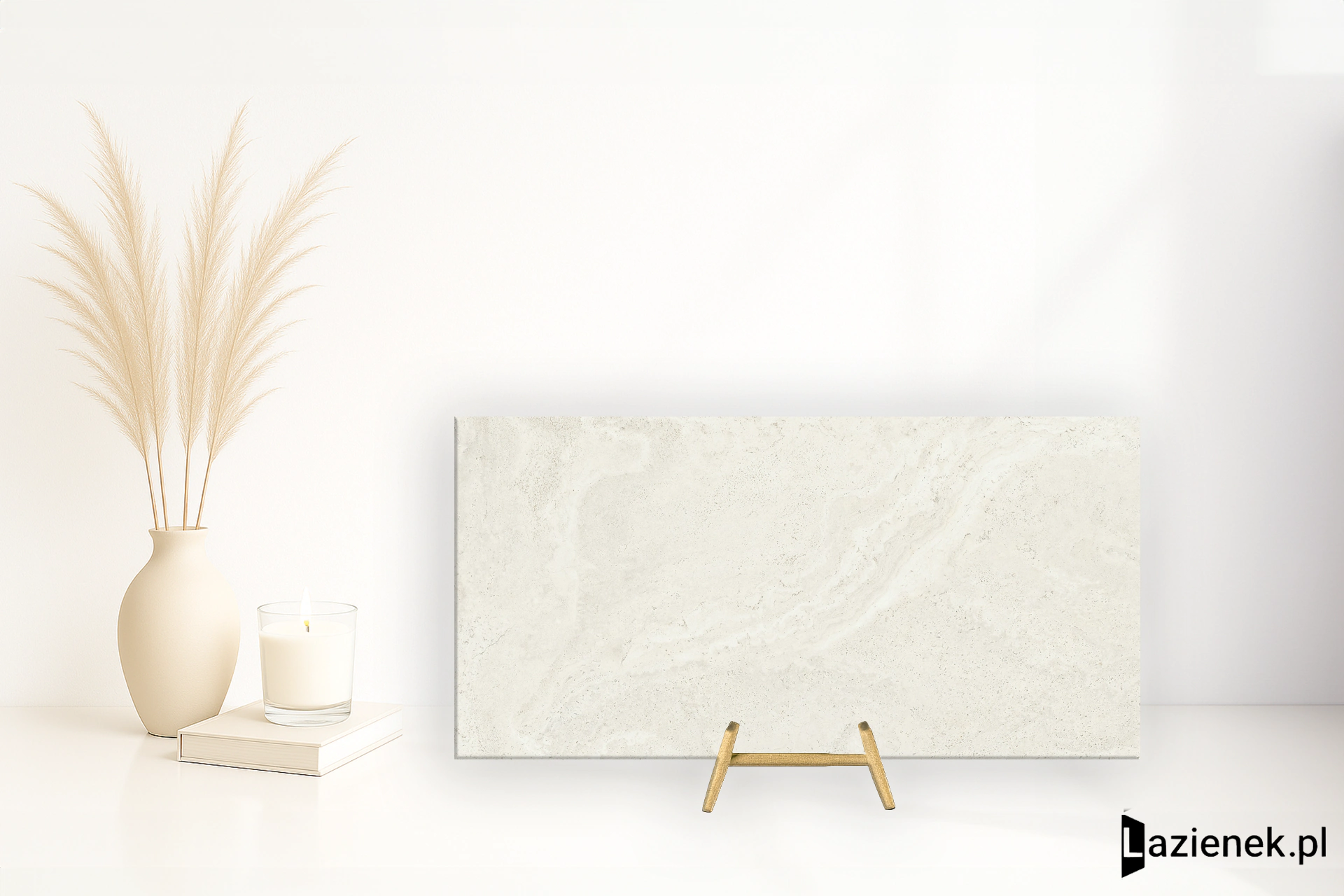 Provenza Unique Travertine White Minimal naturalna 30x60 cm gr. 10 mm - płytka rektyfikowana / EJ8P