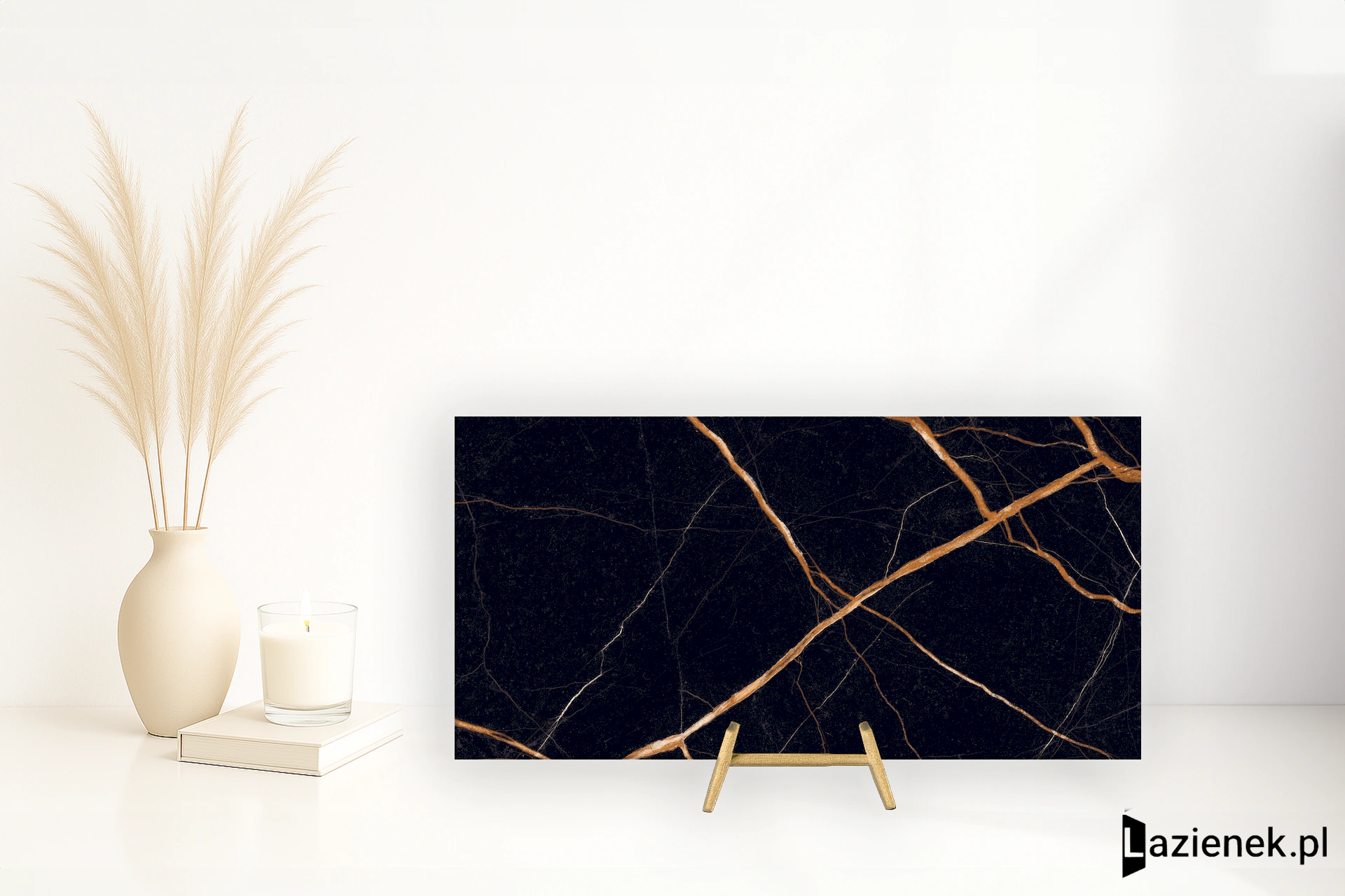 Provenza Unique Marble Sahara Noir półpolerowana 60x120 cm gr. 10 mm - płytka rektyfikowana / EKSU