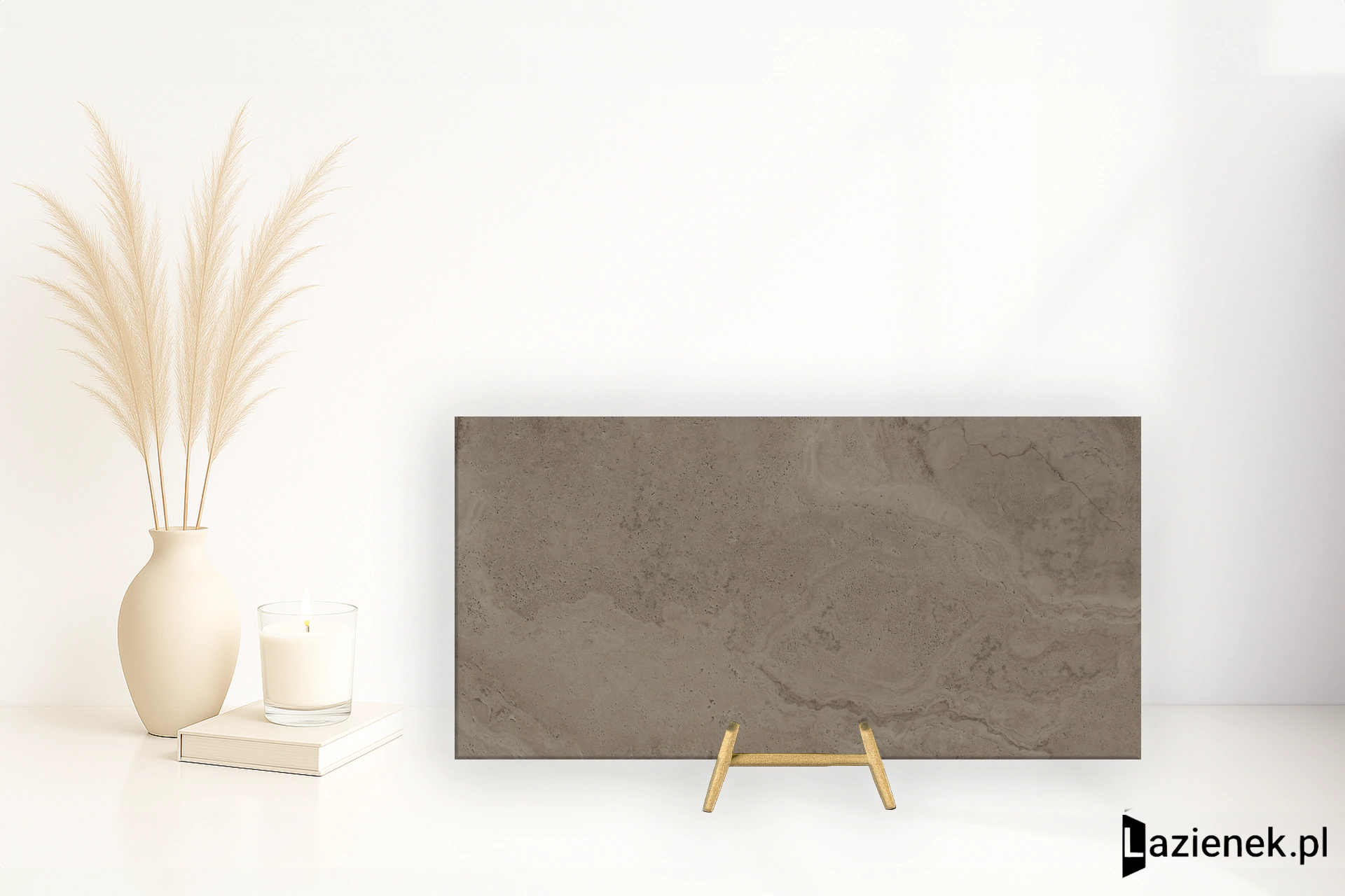 Provenza Unique Travertine Chocolate Minimal naturalna 60x120 cm gr. 10 mm - płytka rektyfikowana / EJSW