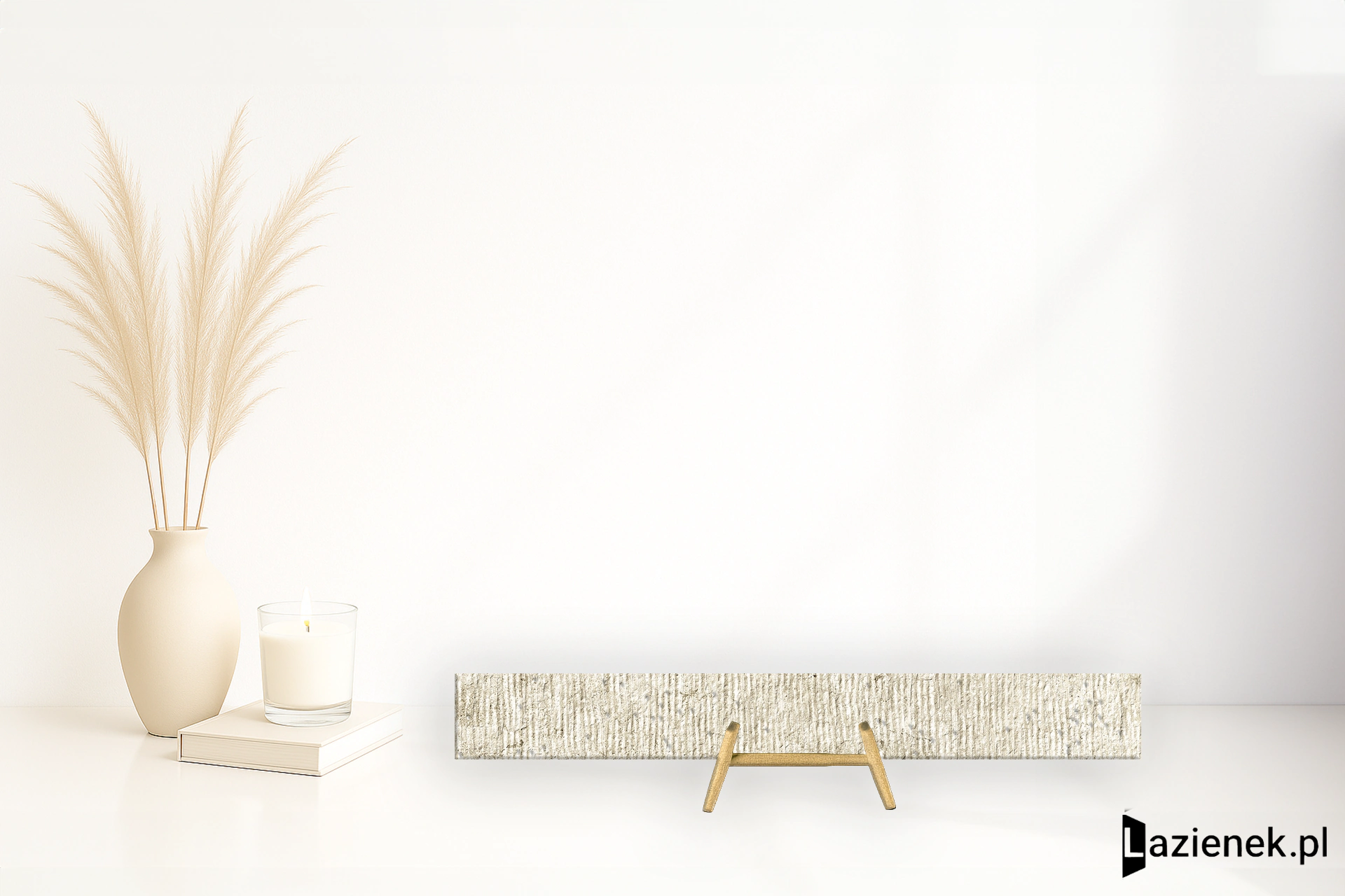 Provenza Unique Travertine Cream Ruled naturalna 7.5x60 cm gr. 10 mm - płytka rektyfikowana / EJR4