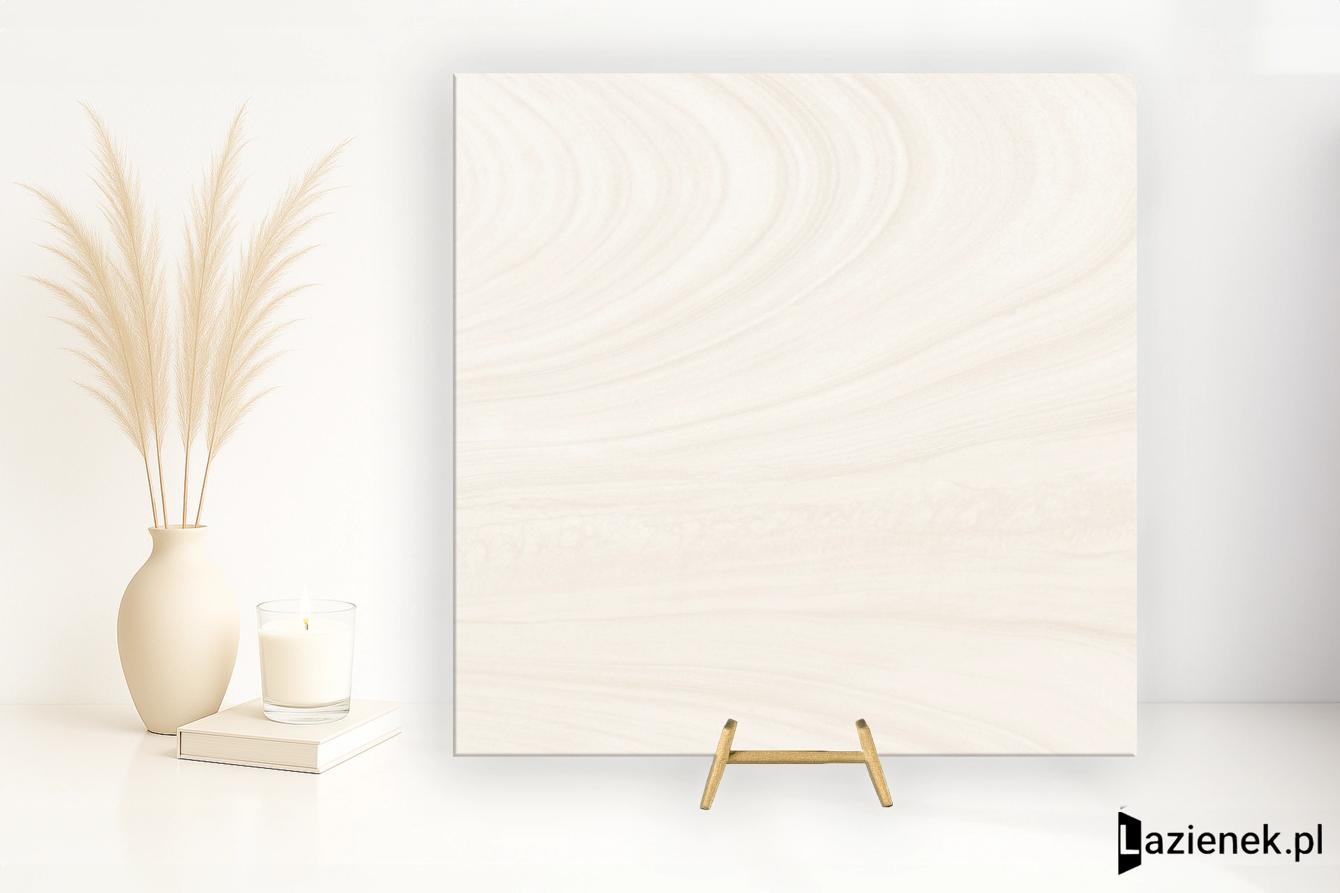 Provenza Varana Stone White Cross Cut jedwabista R10 120x120 cm gr. 9 mm - płytka rektyfikowana / EN1W