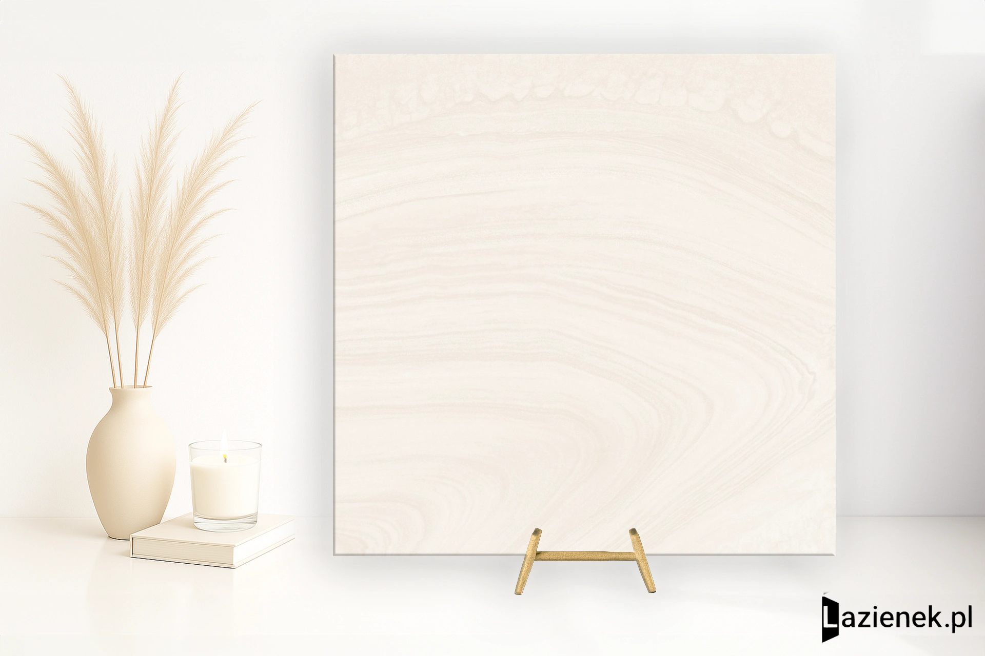 Provenza Varana Stone White Cross Cut jedwabista R11 120x120 cm gr. 9 mm - płytka rektyfikowana / EN1Z