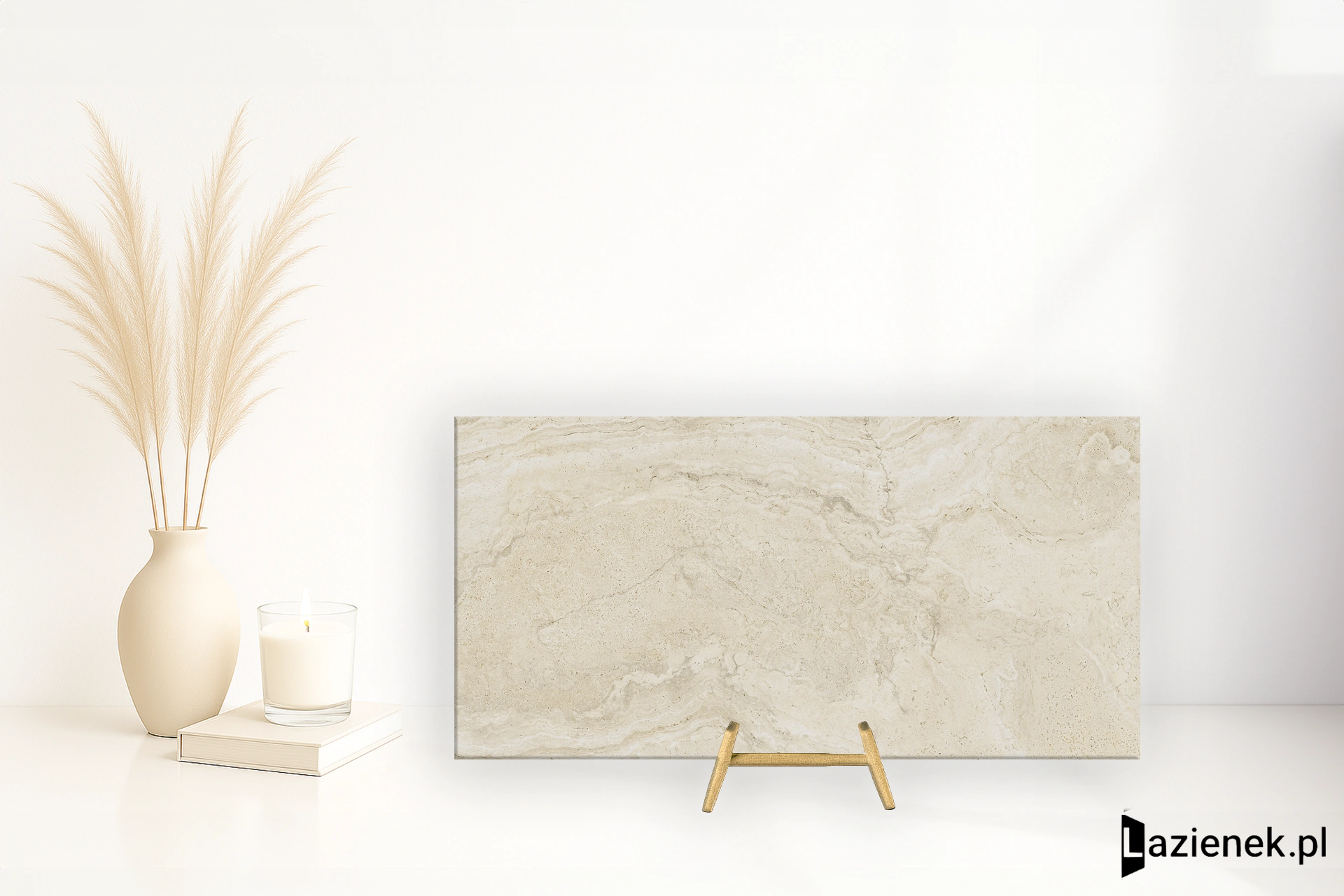Provenza Unique Travertine Cream Minimal naturalna 60x120 cm gr. 20 mm - płytka rektyfikowana / EK6T