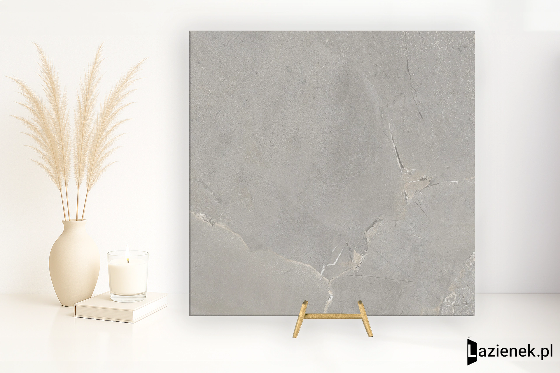 Provenza Unique Intensity Grey Purestone naturalna 60x60 cm gr. 9 mm - płytka rektyfikowana / EMKR