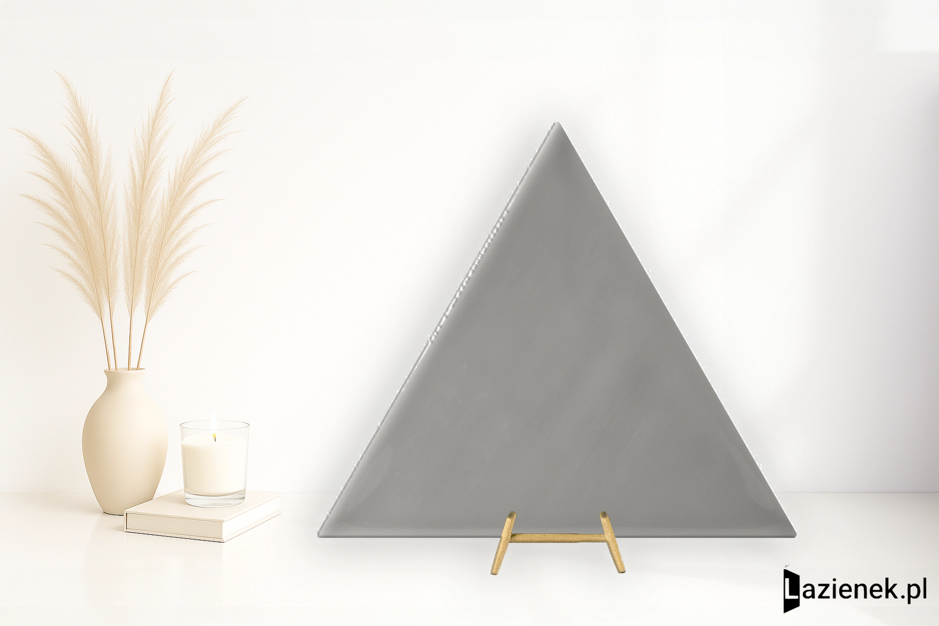 Quintessenza 3Lati Grigio Scuro błyszcząca 13.2x11.4 cm gr. 9 mm - płytka rektyfikowana/TRL104L