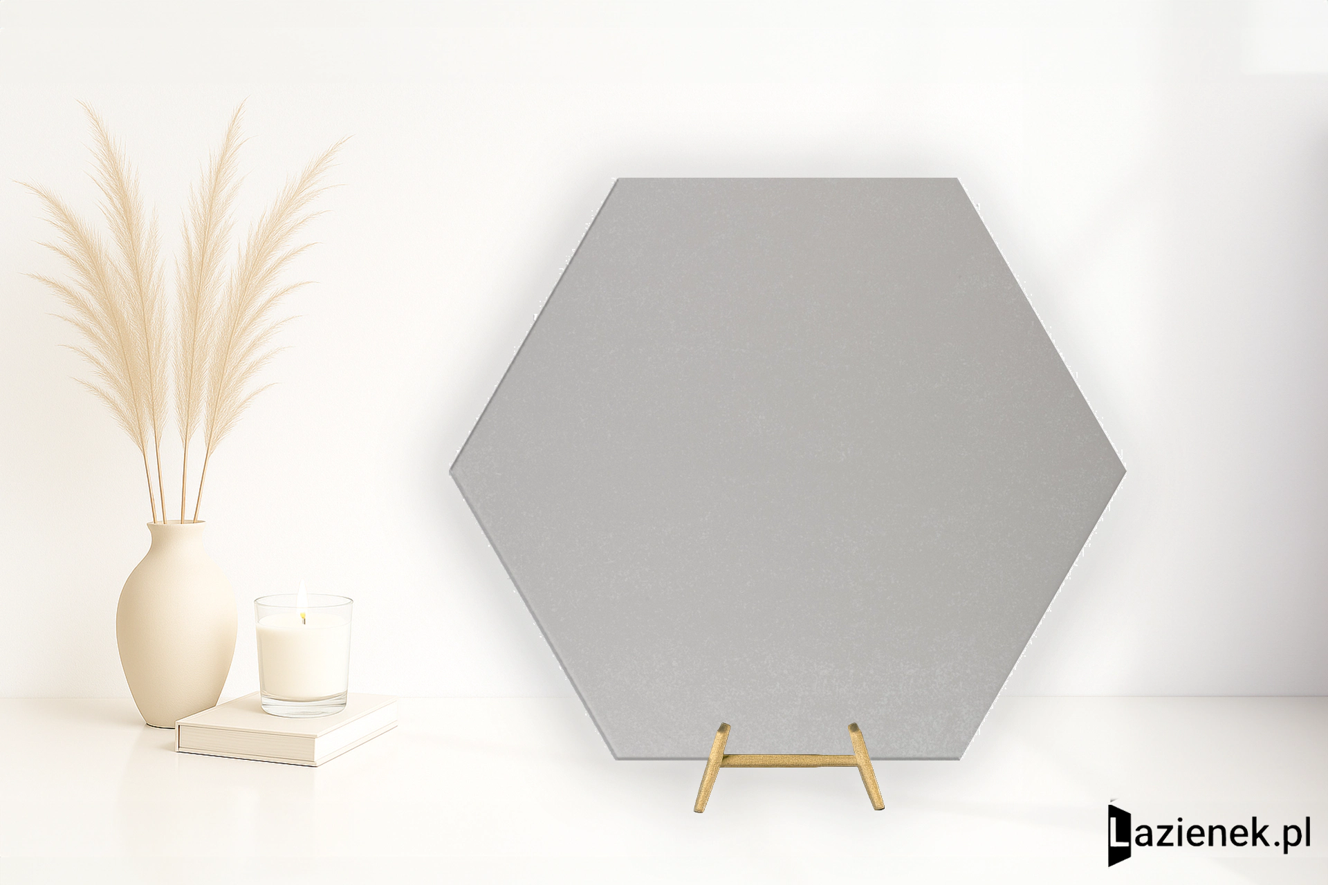 Quintessenza Alchimia Grigio matowa 26.6x23 cm gr. 9 mm - płytka rektyfikowana/ALC102M