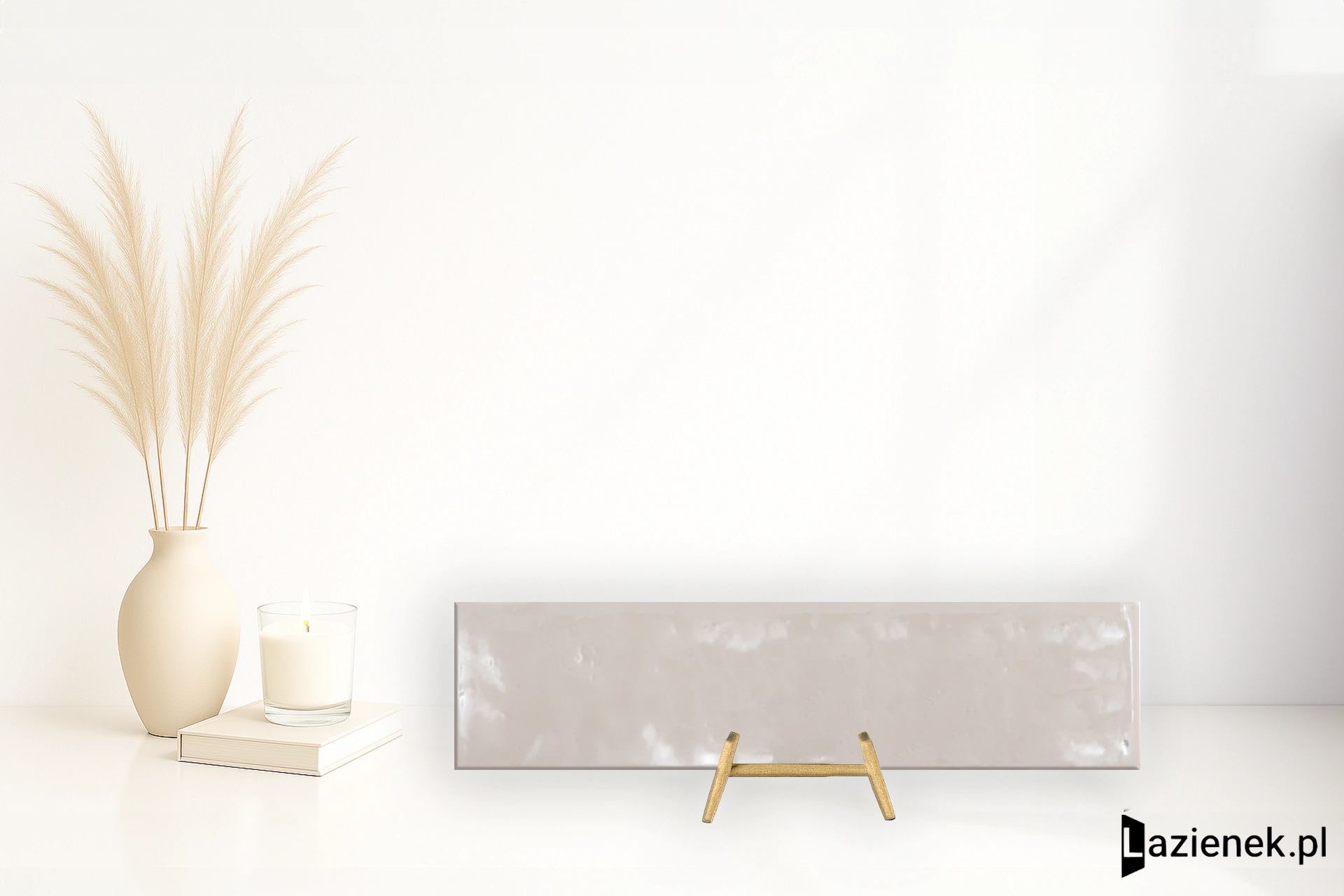 Quintessenza Cromia26 Beige3 błyszcząca 6.5x26.6 cm gr. 9 mm - płytka rektyfikowana/CRV109L