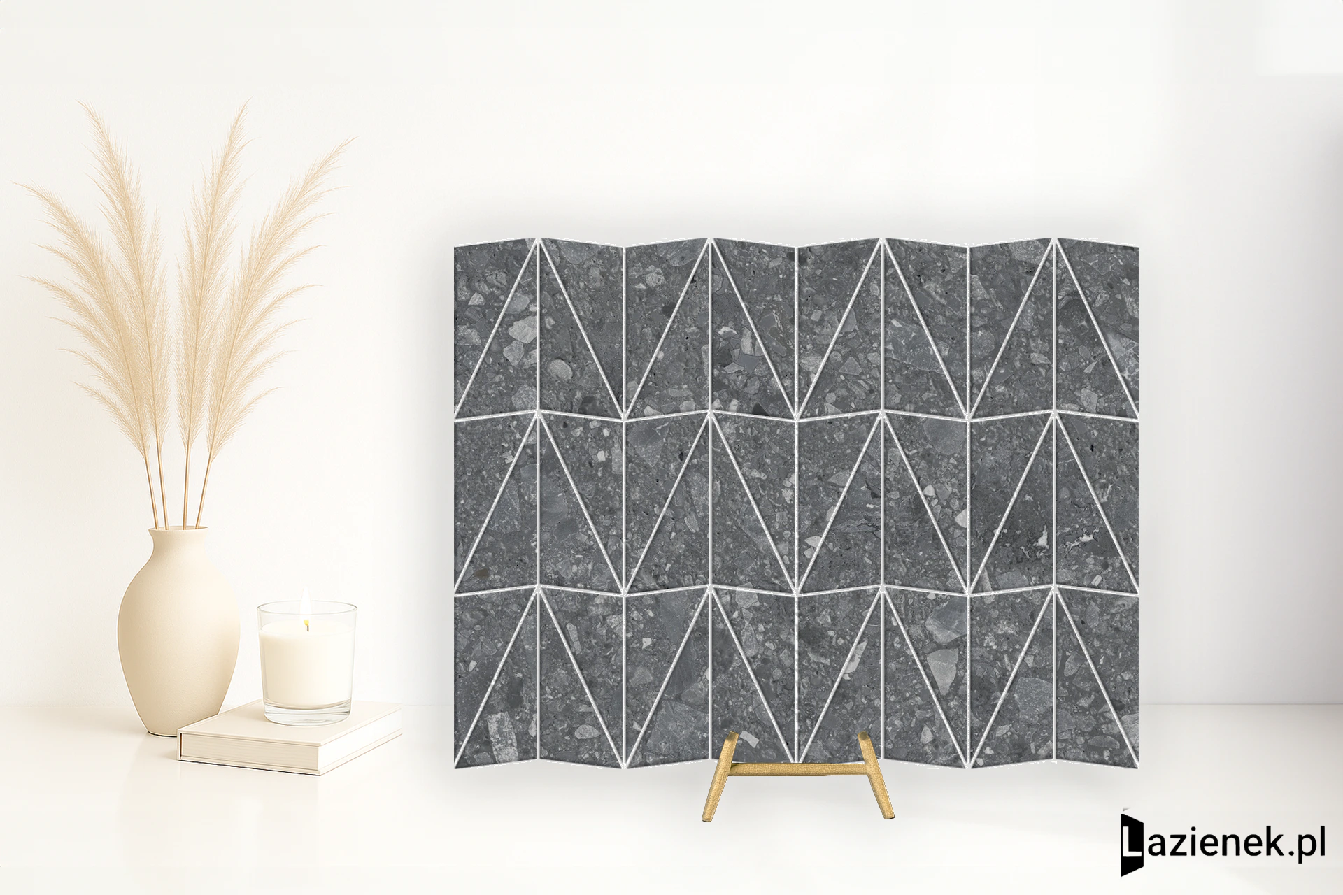 Ragno Realstone_Ceppo Antracite matowa 29x39 cm gr. 9 mm - płytka nierektyfikowana / RCZU