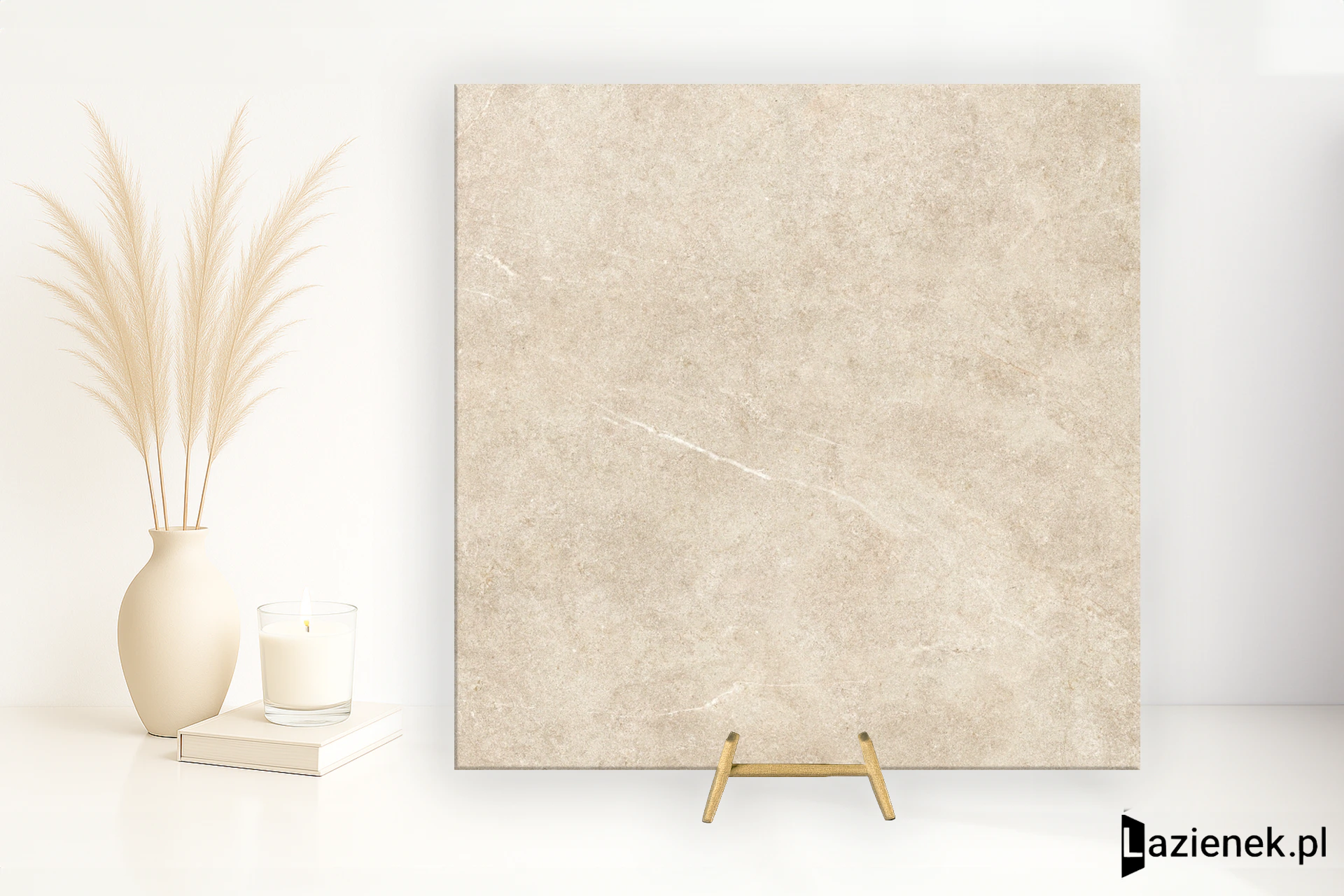 Ragno Realstone_Argent Sabbia matowa 75x75 cm gr. 10 mm - płytka rektyfikowana / R9JK