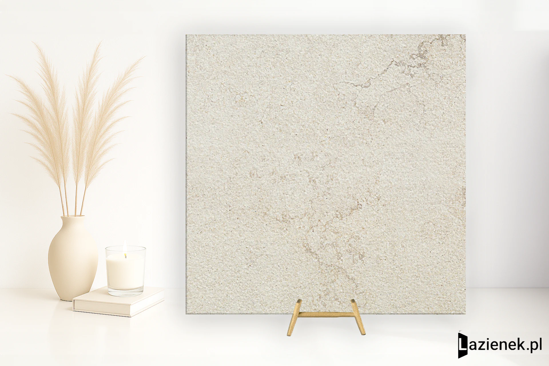 Ragno Realstone_Jerusalem Avorio strukturalna 60x60 cm gr. 10 mm - płytka rektyfikowana / R053