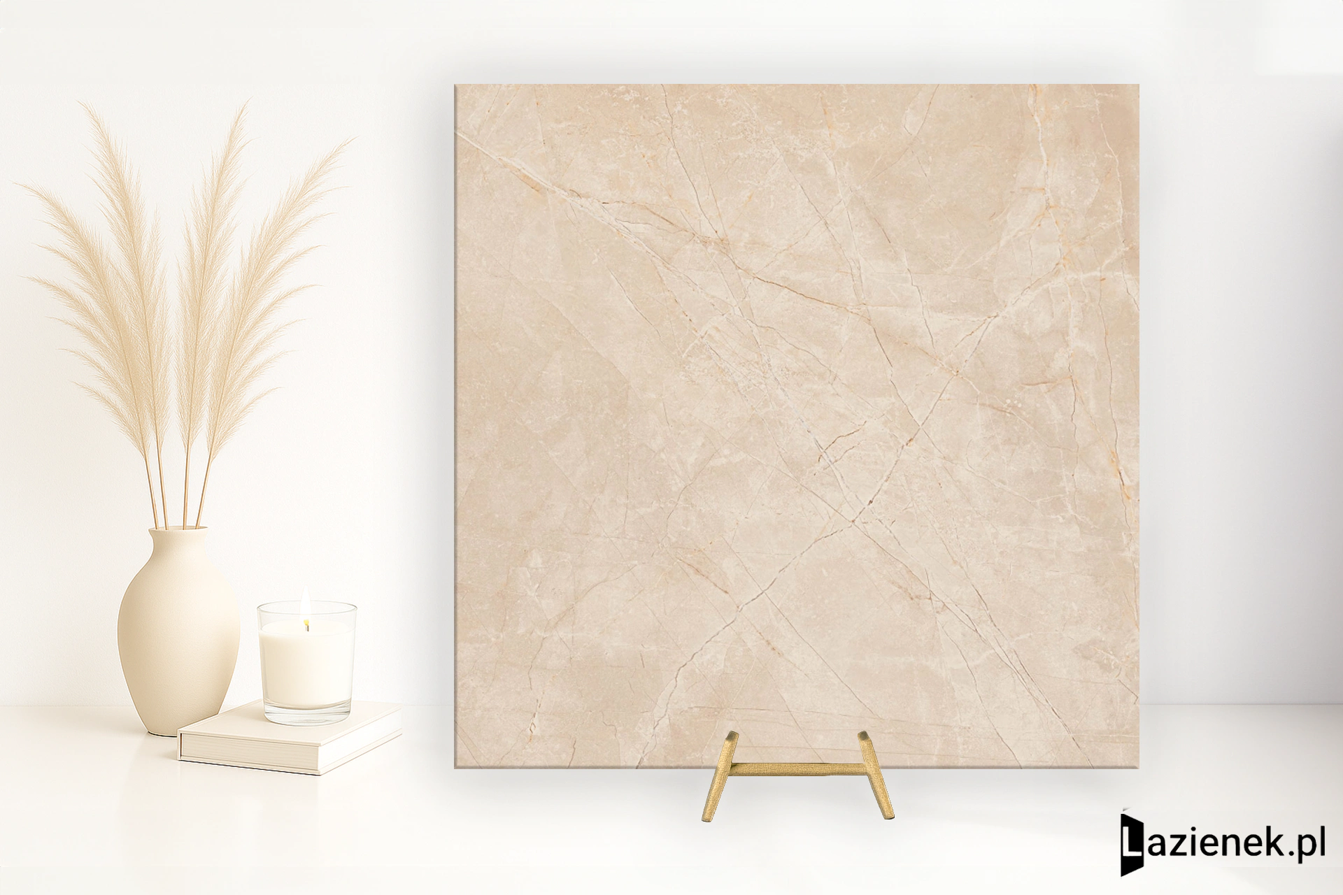 Ragno Imperiale Crema matowa 60x60 cm gr. 10 mm - płytka rektyfikowana / R73G