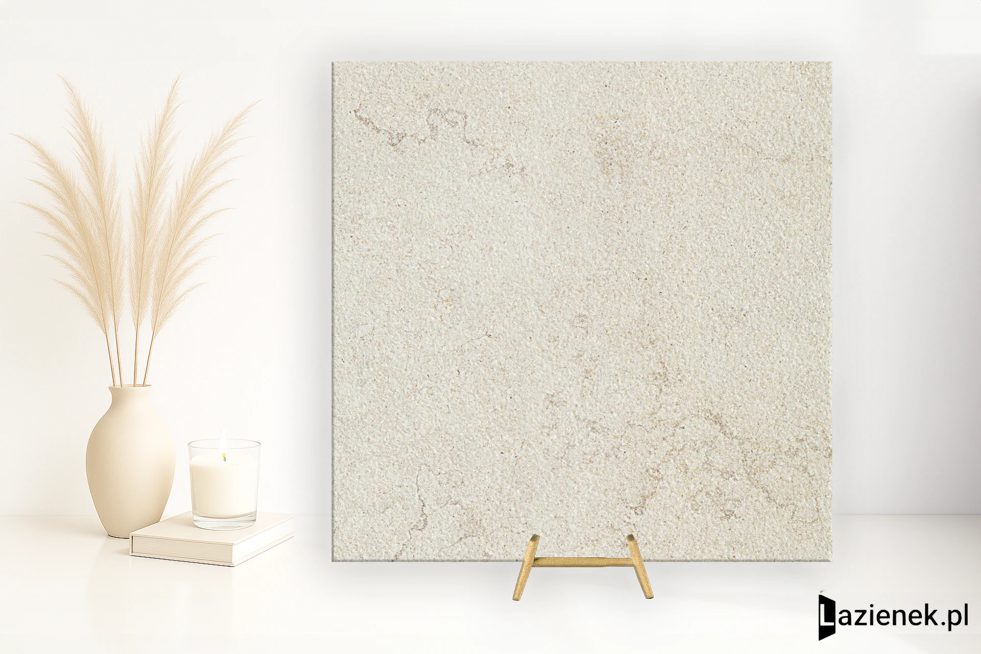 Ragno Realstone_Jerusalem Avorio gładka 60x60 cm gr. 10 mm - płytka rektyfikowana / R08D