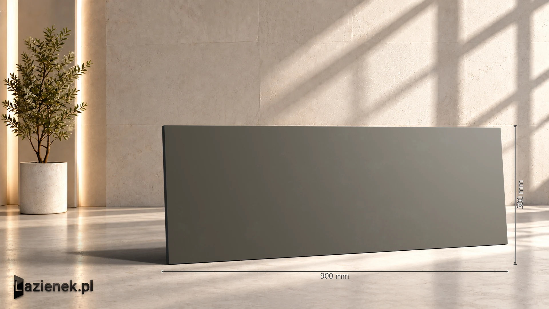 Ragno Vida Fango matowa 30x90 cm gr. 10 mm - płytka rektyfikowana / RA6F