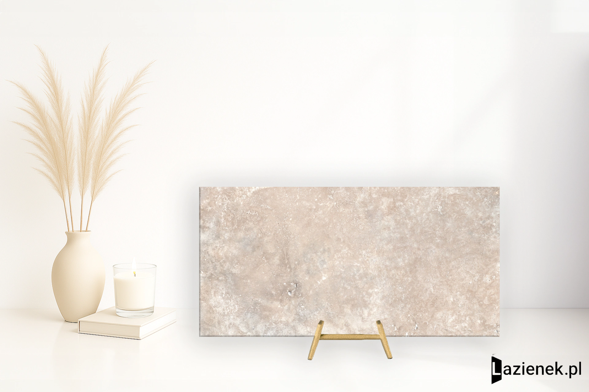 Ragno Realstone_Travertino Cross Noce matowa 75x150 cm gr. 9 mm - płytka rektyfikowana / RCK0