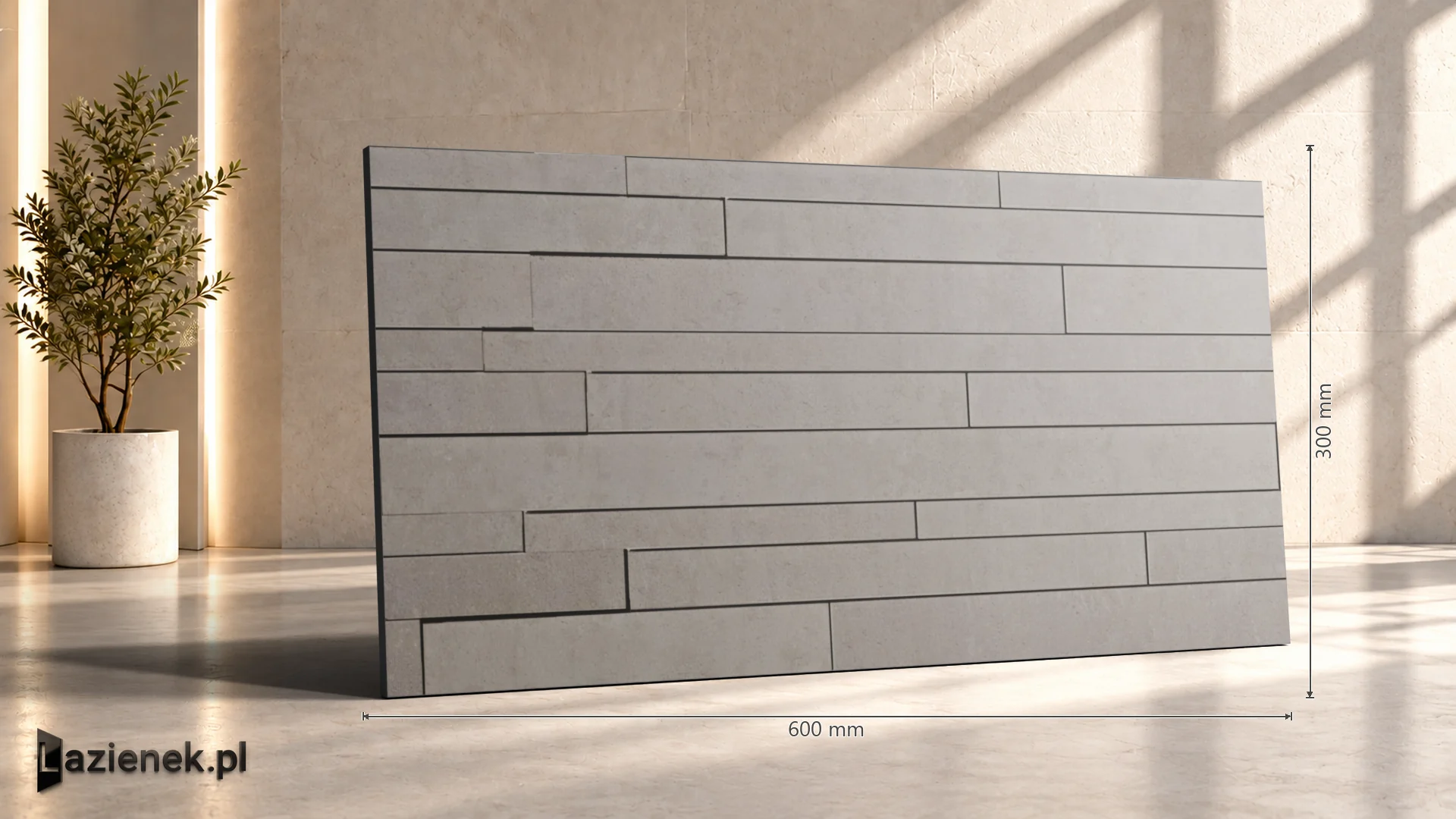 Ragno Concept Greige matowa 30x60 cm gr. 10 mm - płytka rektyfikowana / R2HT