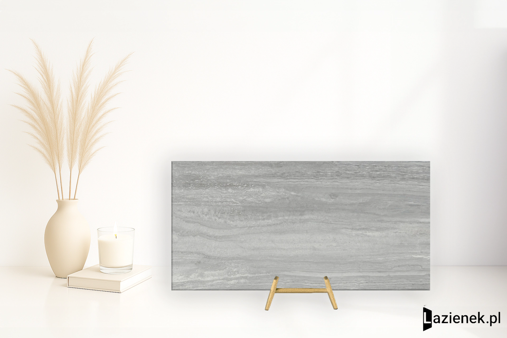 Ragno Imperiale Travertino Grigio matowa 60x120 cm gr. 10 mm - płytka rektyfikowana / R72T