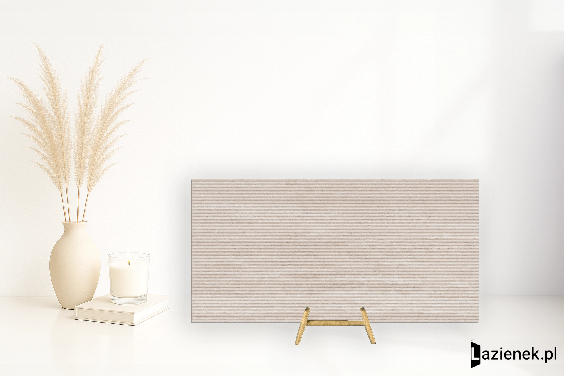 Ragno Realstone_Travertino Vein Bianco matowa 60x120 cm gr. 9 mm - płytka rektyfikowana / RCAW