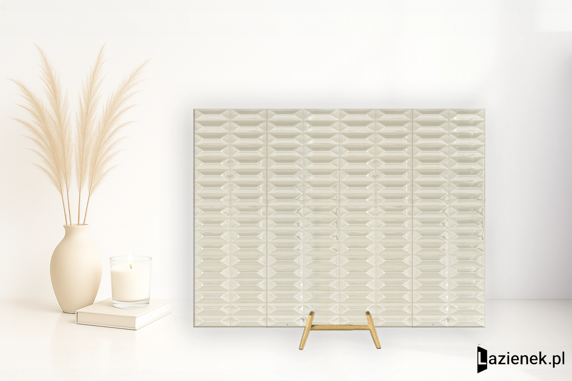 Ragno Lucida Cream błyszcząca 30x90 cm gr. 10 mm - płytka rektyfikowana / RCRD