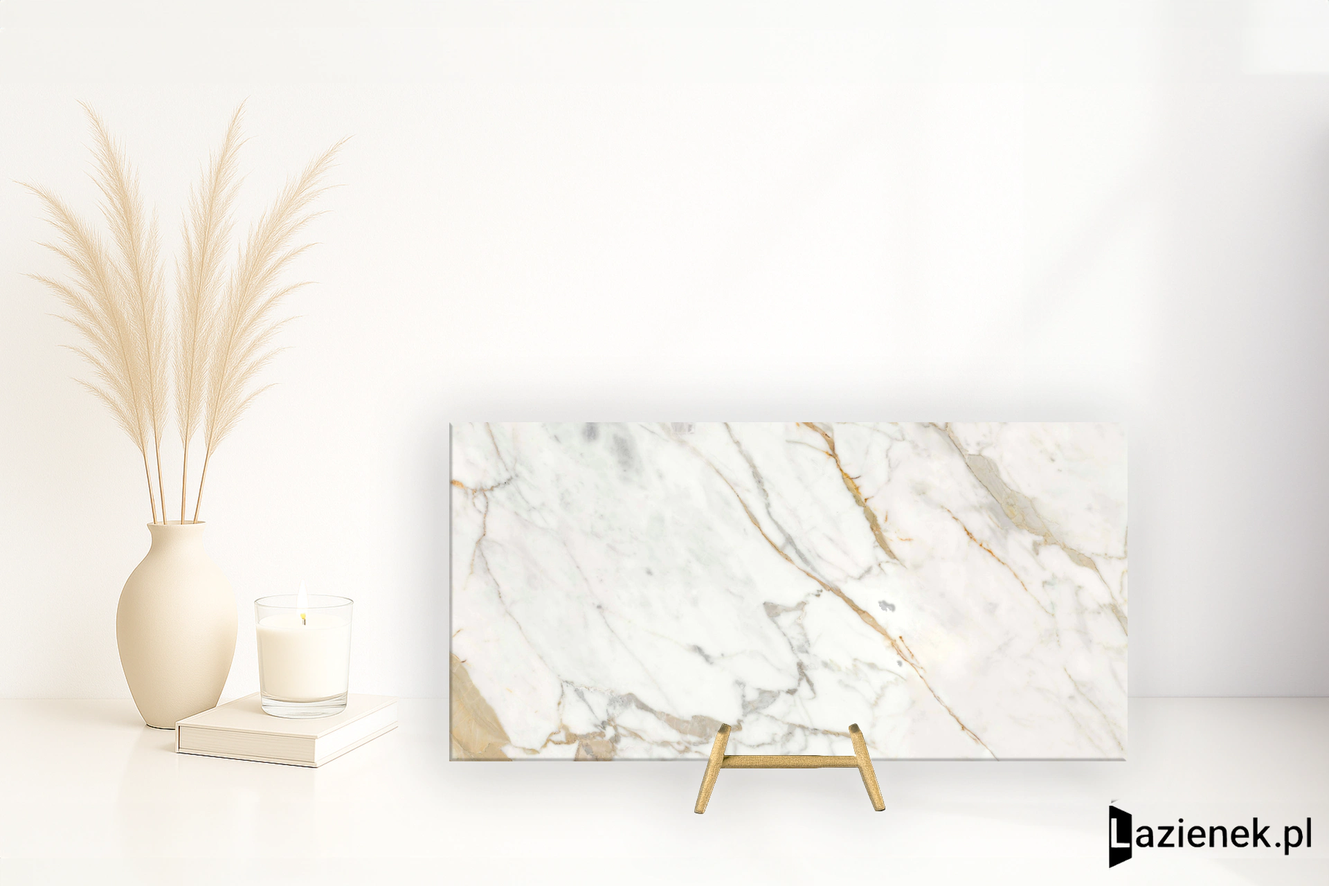 Ragno Incanto Calacatta Michelangelo błyszcząca 60x120 cm gr. 6 mm - płytka rektyfikowana / R8RW