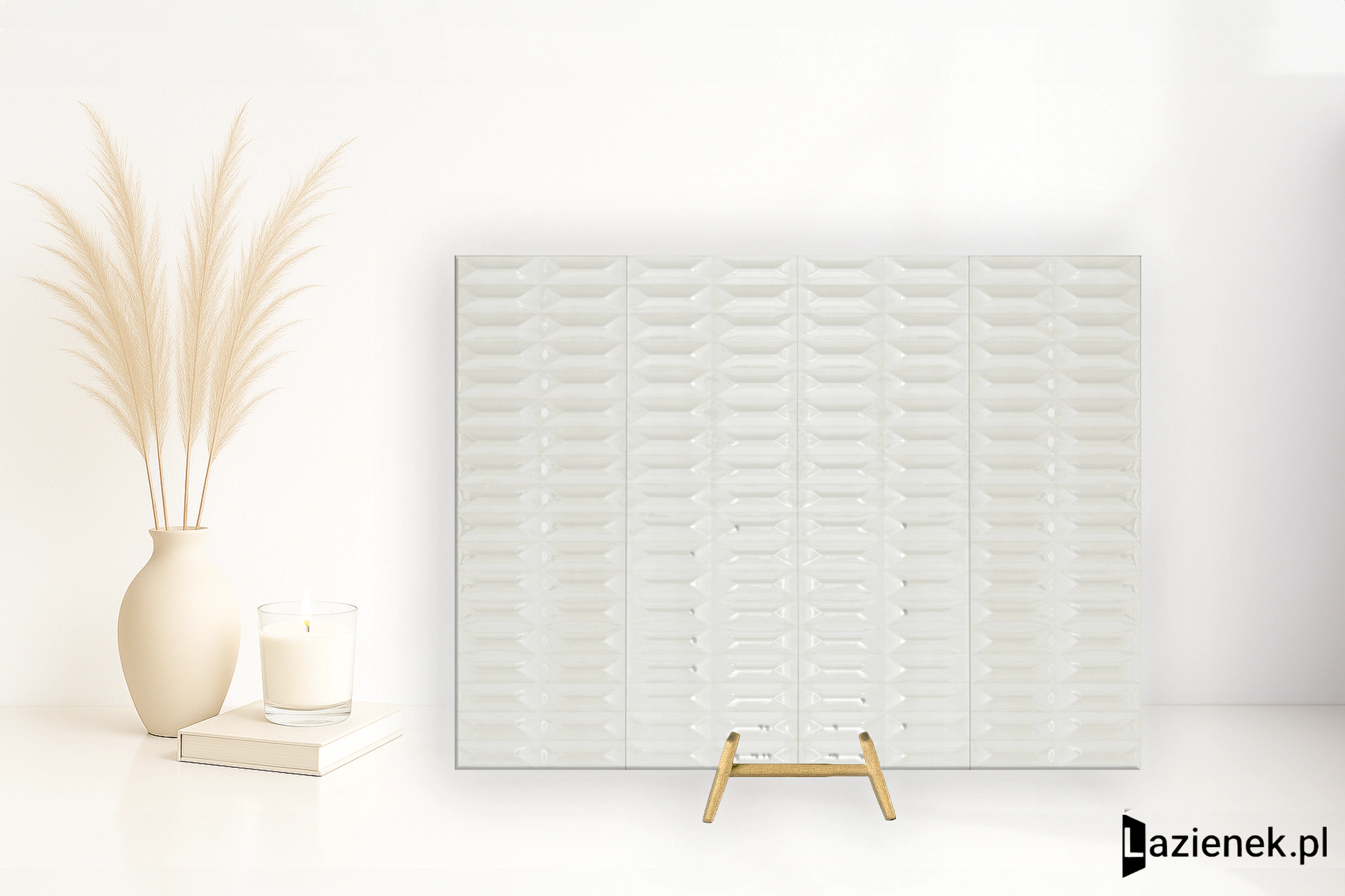 Ragno Lucida Ice błyszcząca 30x90 cm gr. 10 mm - płytka rektyfikowana / RCRF