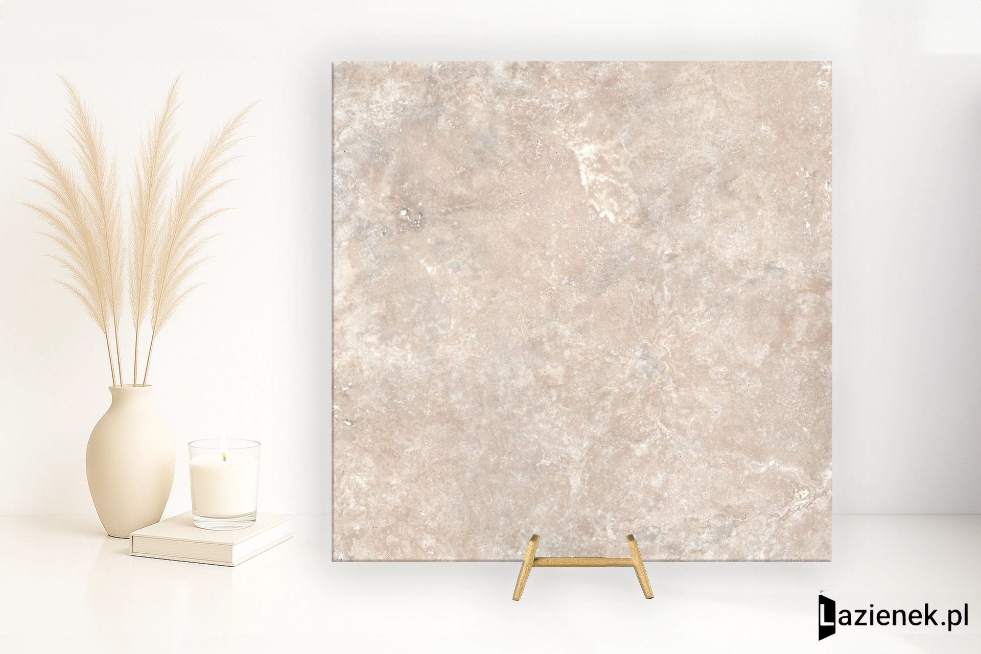 Ragno Realstone_Travertino Cross Noce strukturalna 120x120 cm gr. 9 mm - płytka rektyfikowana / RCEM