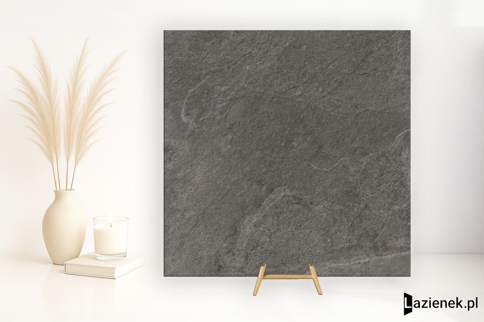 Ragno Realstone_Slate Musk strukturalna 80x80 cm gr. 20 mm - płytka rektyfikowana / R648