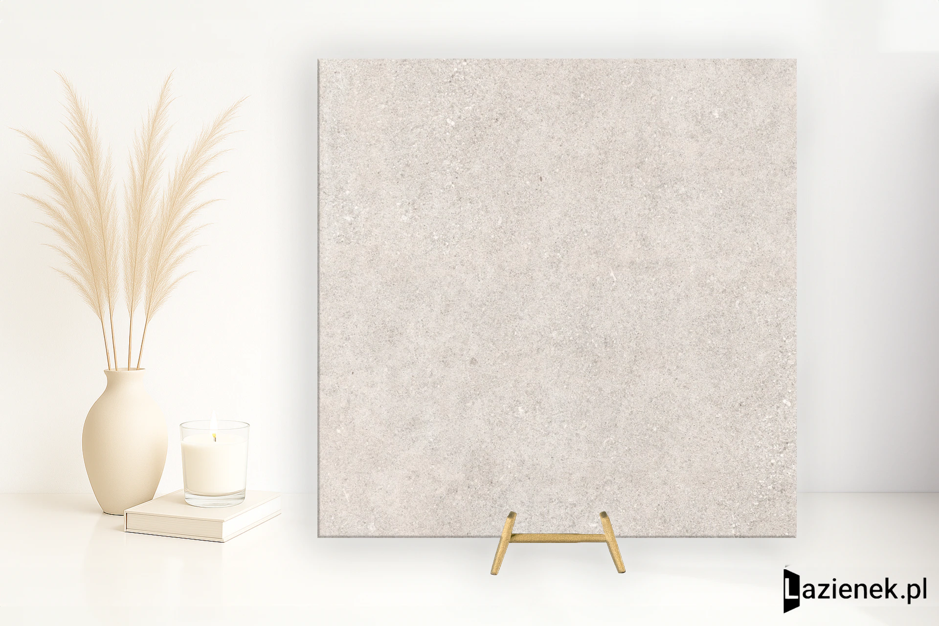 Ragno Kalkstone White matowa 120x120 cm gr. 10 mm - płytka rektyfikowana / RAL1