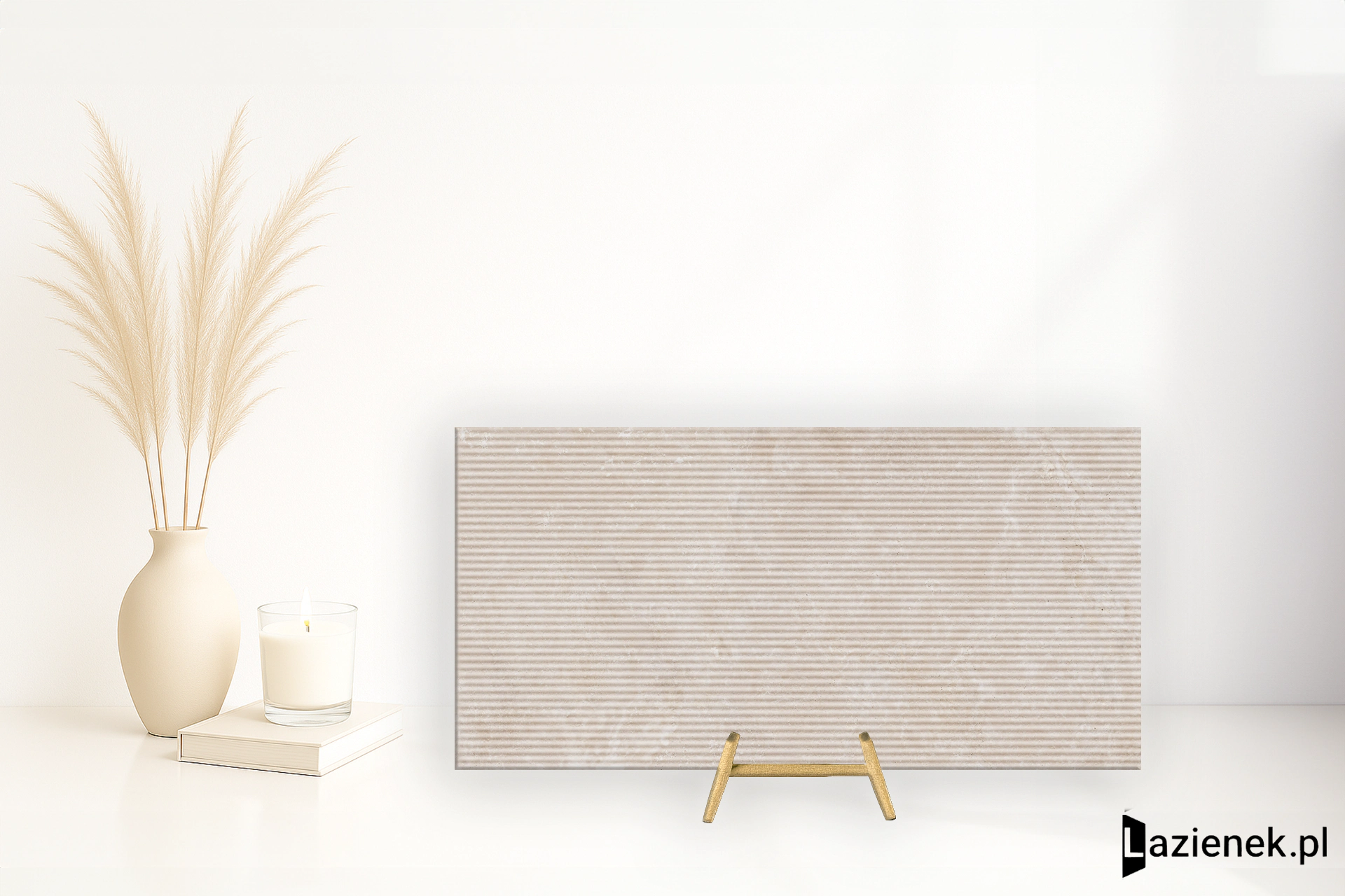 Ragno Realstone_Travertino Cross Bianco matowa 60x120 cm gr. 9 mm - płytka rektyfikowana / RCC2