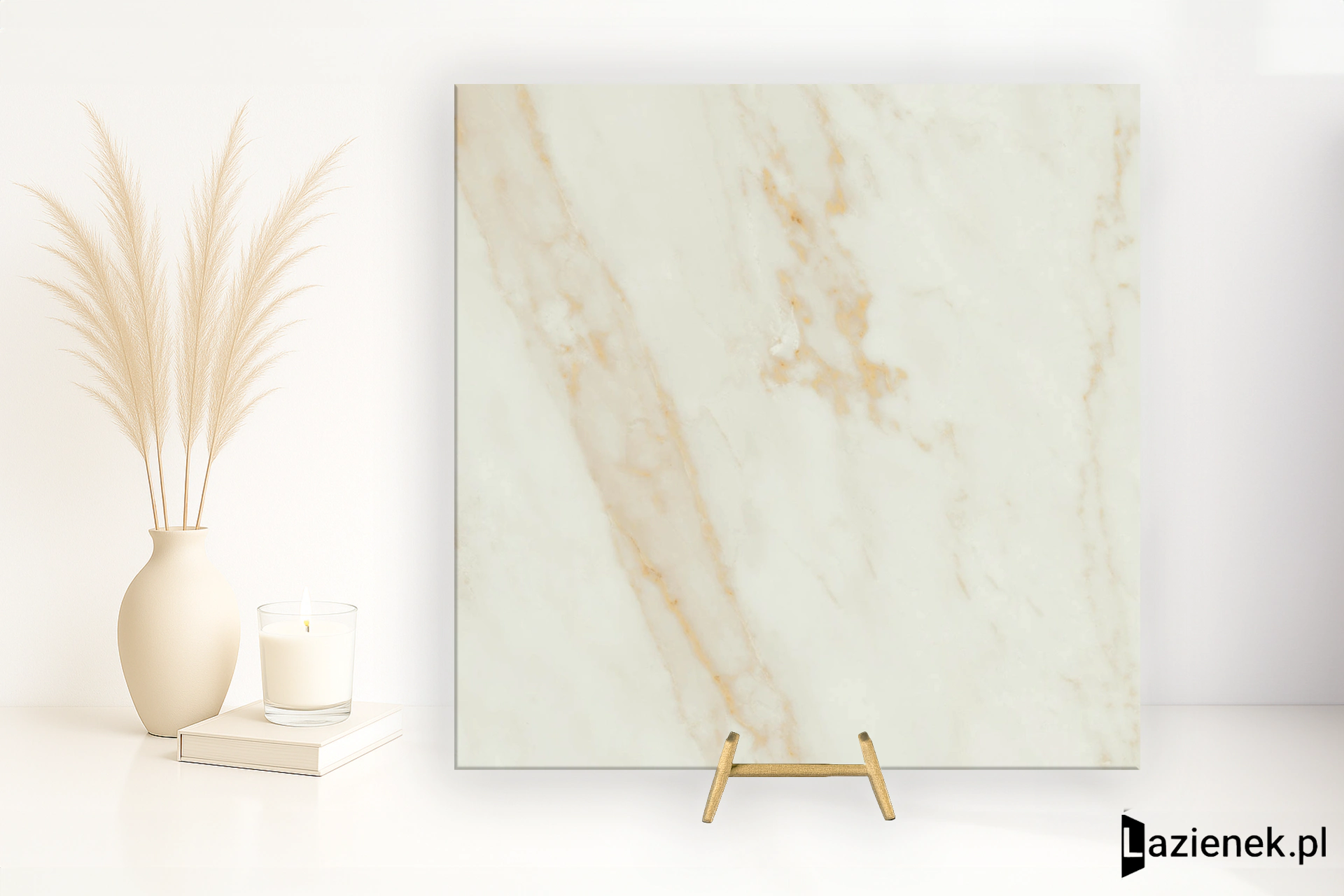 Ragno Imperiale Avorio matowa 60x60 cm gr. 10 mm - płytka rektyfikowana / R73D