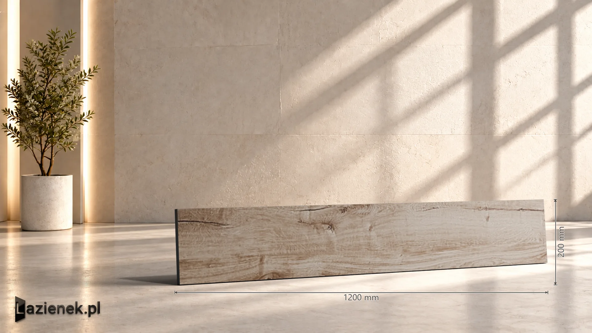 Ragno Woodtale Nocciola matowa 20x120 cm gr. 10 mm - płytka rektyfikowana / R4TP