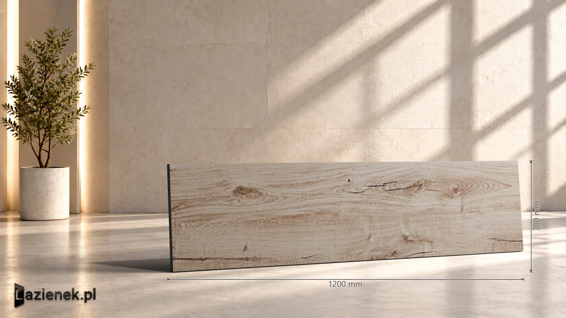Ragno Woodtale Nocciola matowa 30x120 cm gr. 10 mm - płytka rektyfikowana / R4TJ
