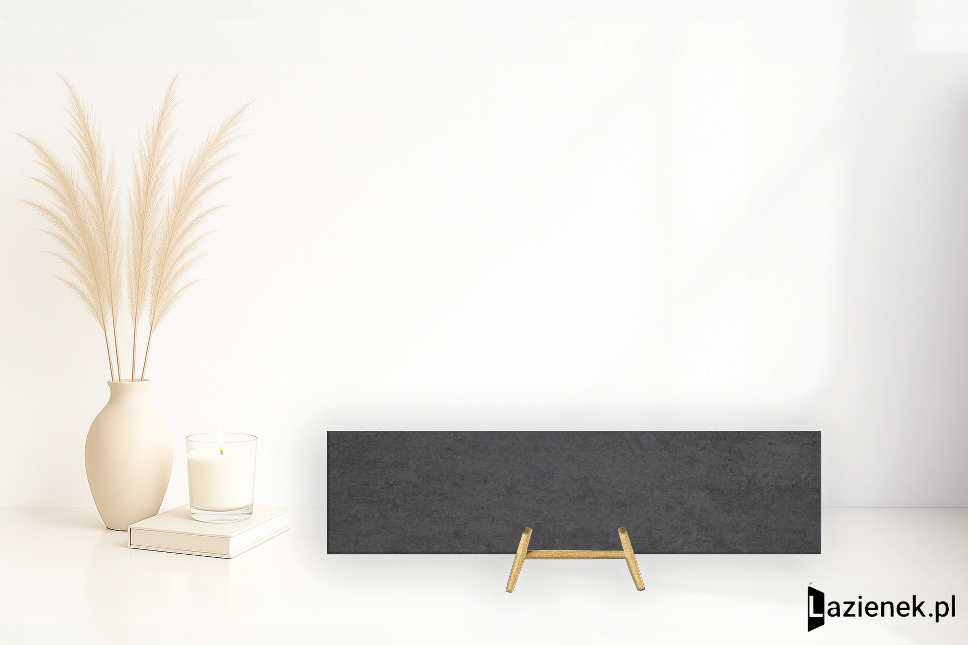 Ragno Concept Nero matowa 30x120 cm gr. 10 mm - płytka rektyfikowana / R2KC