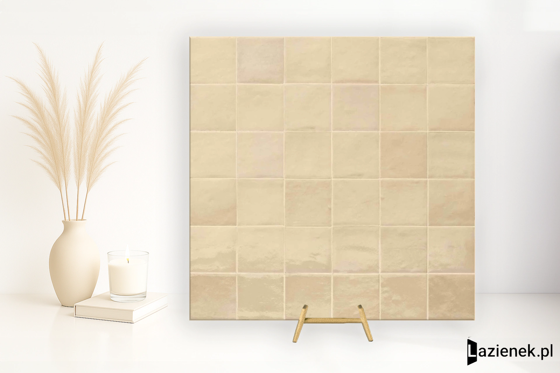 Ragno Mélange Beige błyszcząca 10x10 cm gr. 10 mm - płytka nierektyfikowana / R8G0