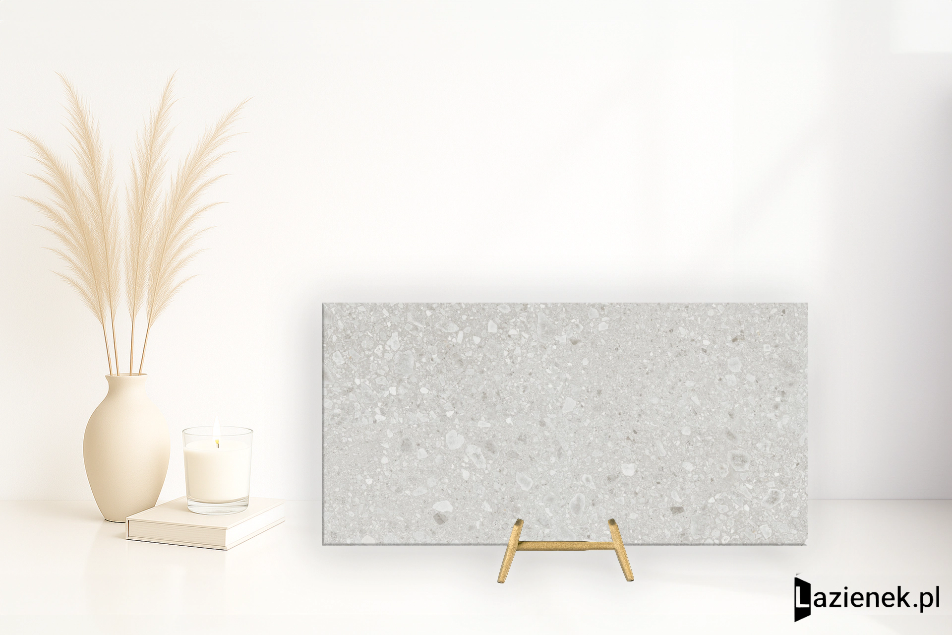 Ragno Realstone_Ceppo Bianco matowa 90x180 cm gr. 9 mm - płytka rektyfikowana / RCXN
