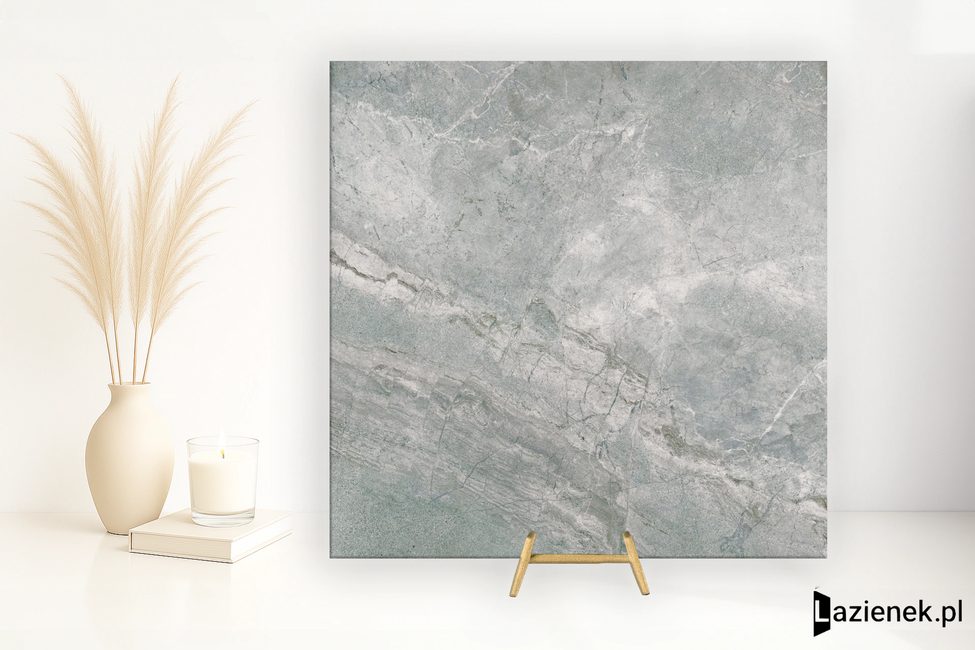 Refin River Grey satyna 120x120 cm gr. 9 mm - płytka rektyfikowana/OI20